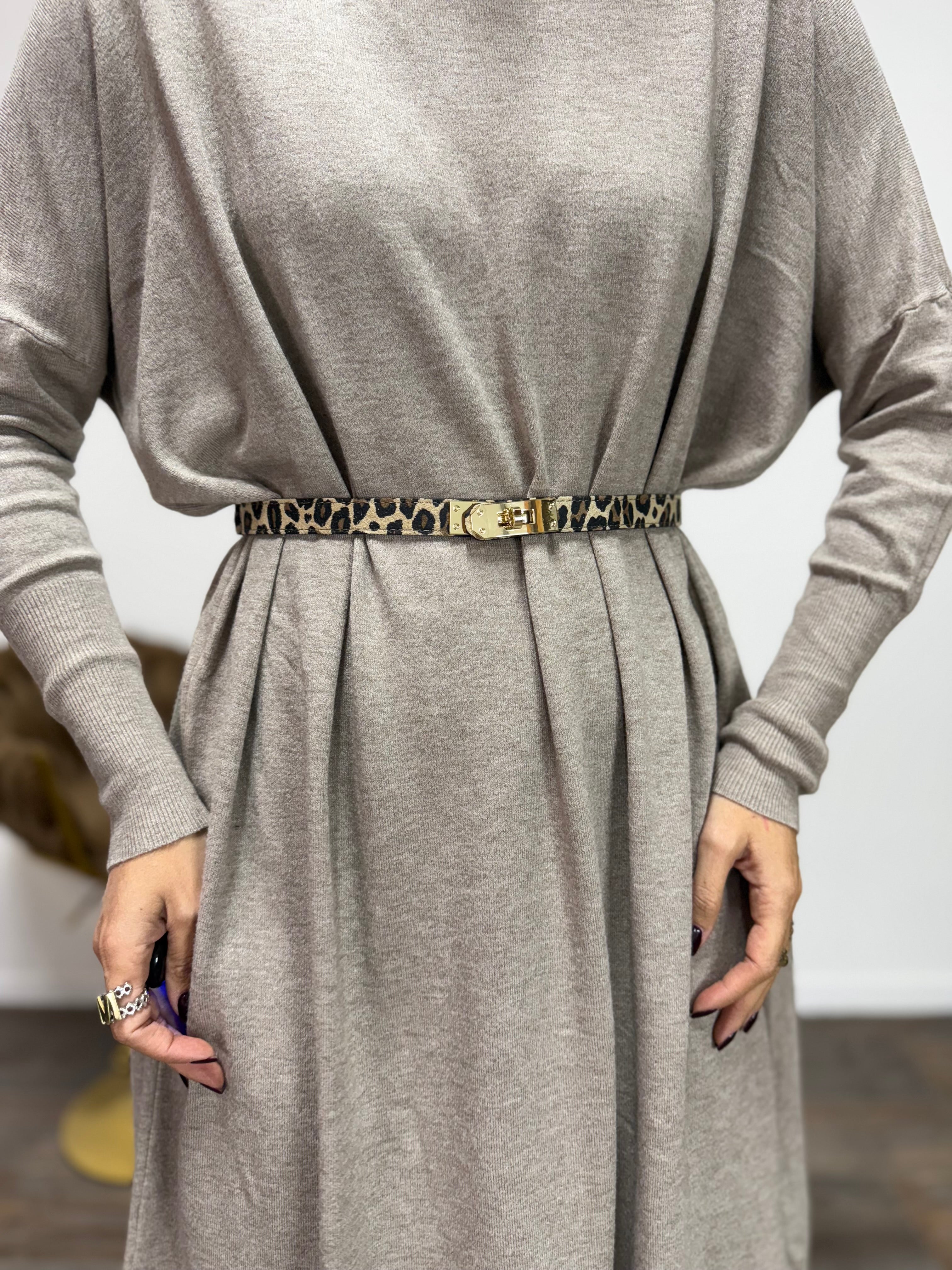 Cintura H Leopardata