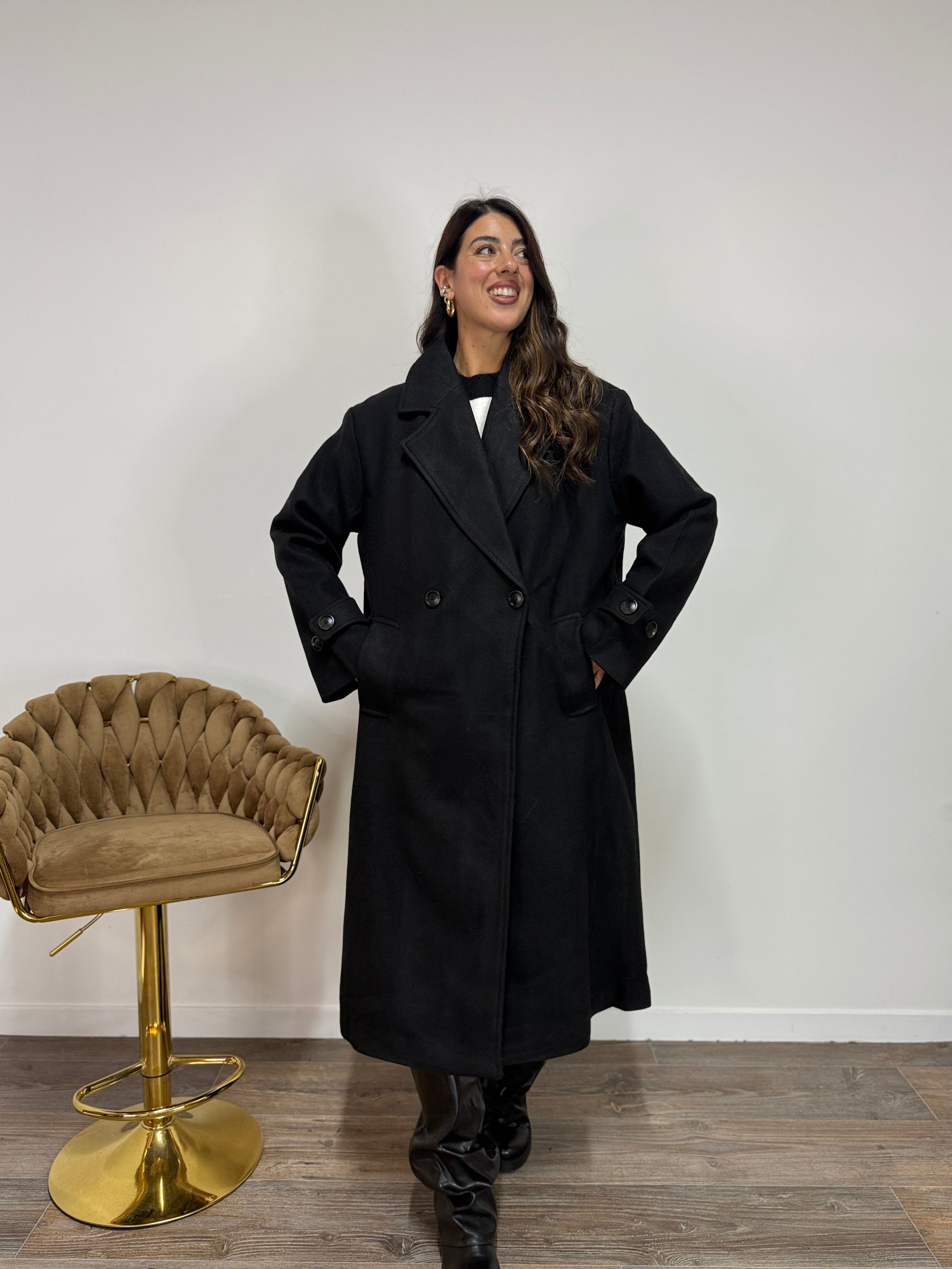 Cappotto Rihanna Nero