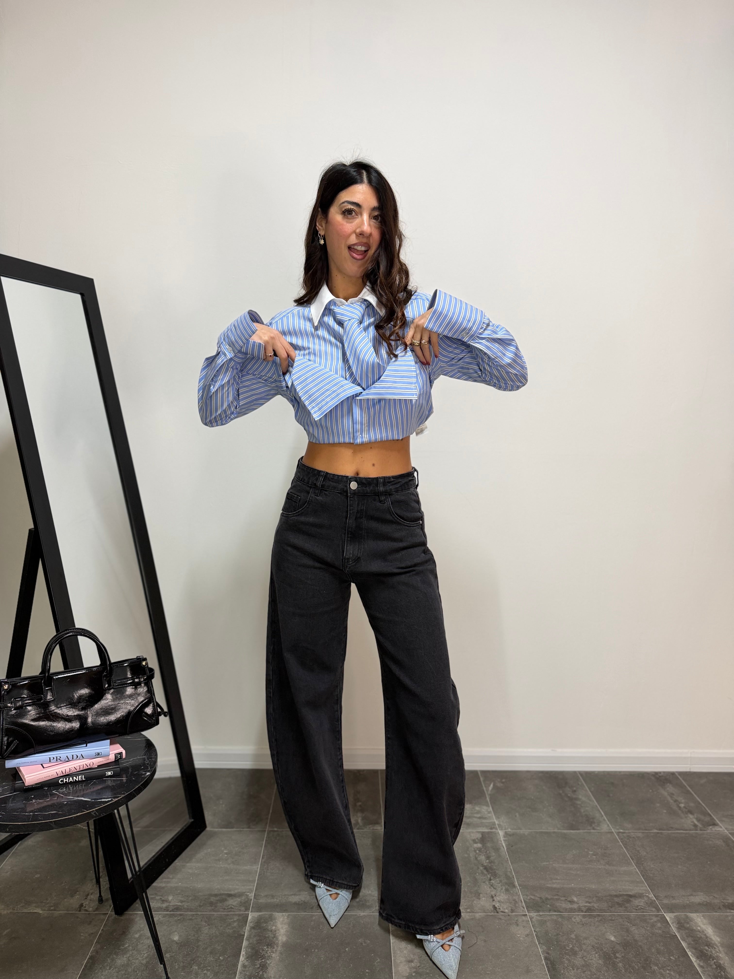 Jeans Black LUMINA
