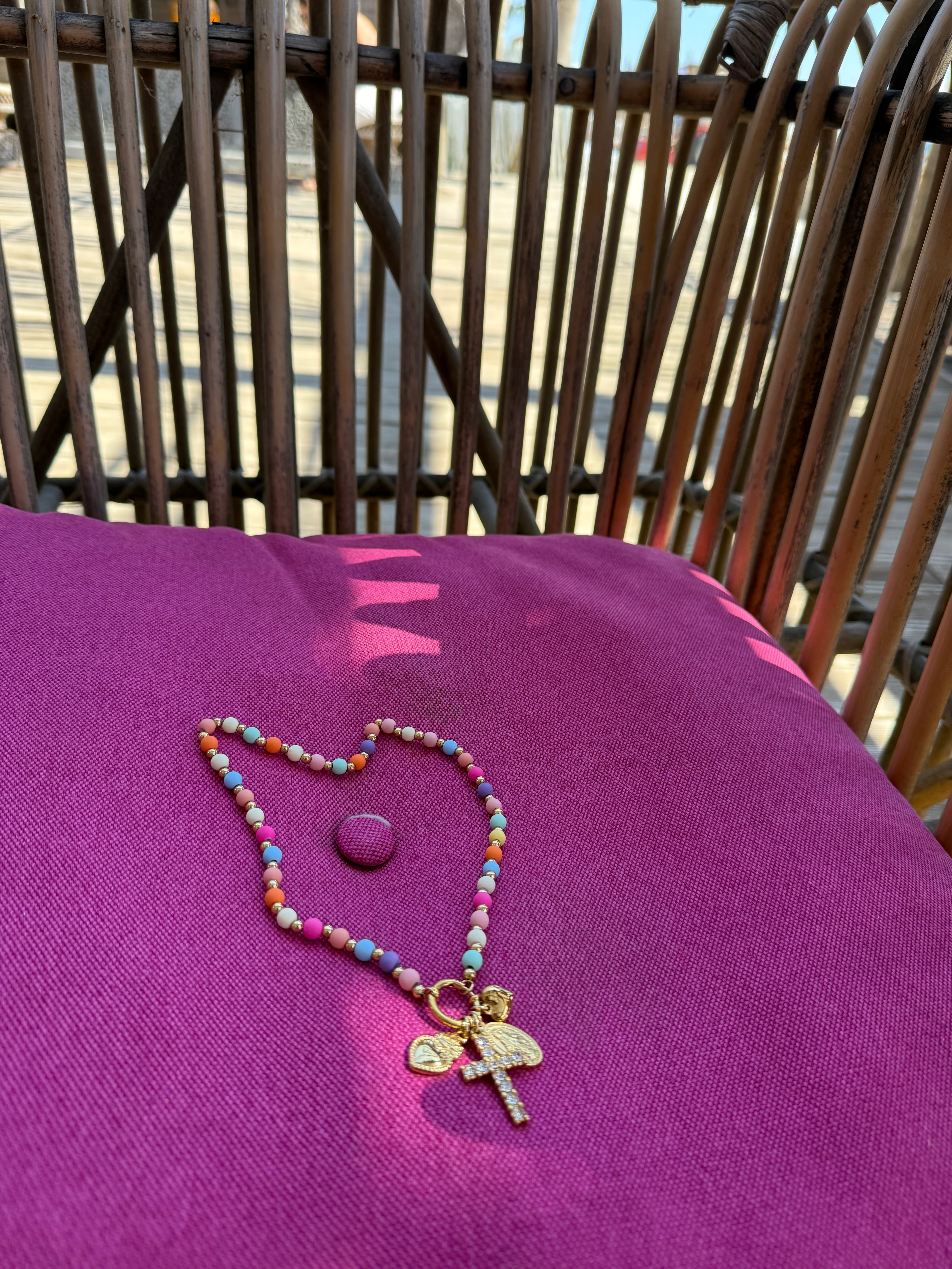 Collana Perla Color