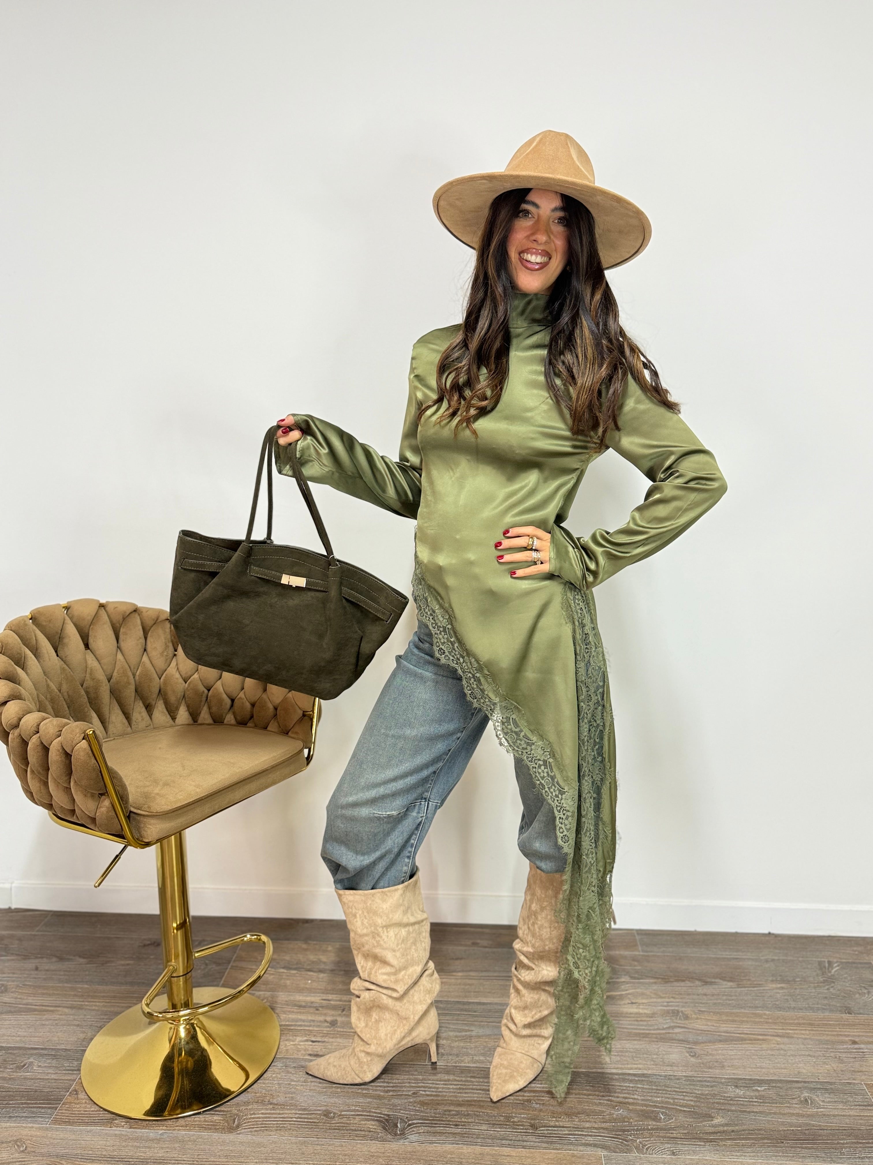 Blusa Raso&Lingerie LUMINA Verde