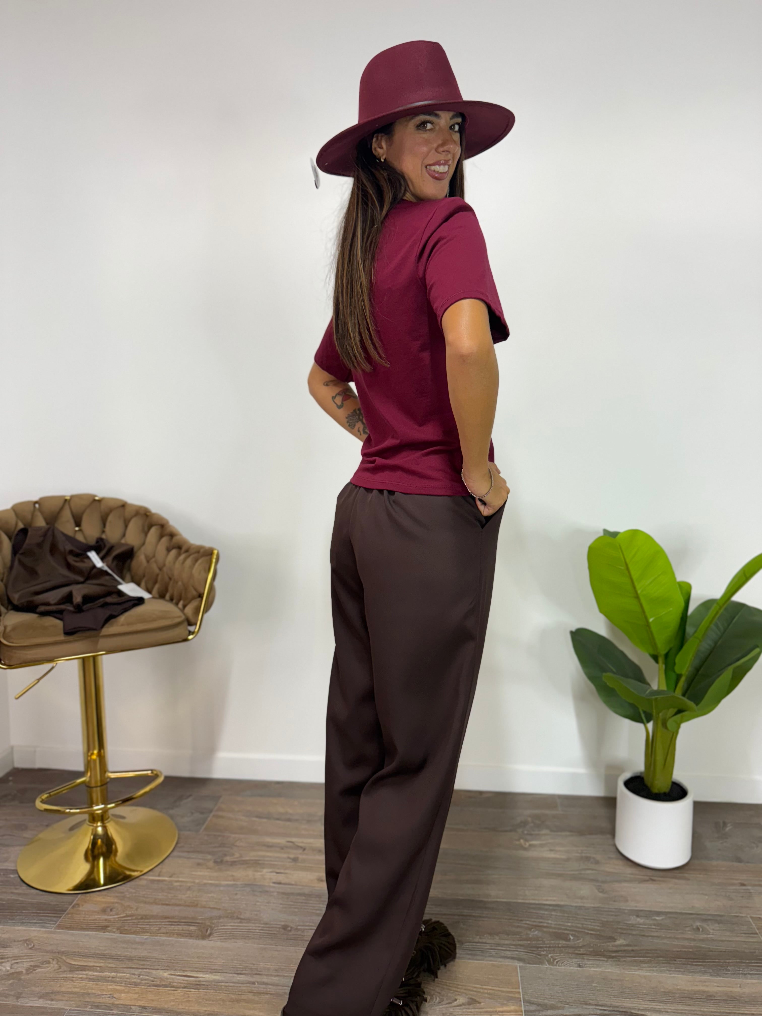 T-Shirt Spallina Bordeaux