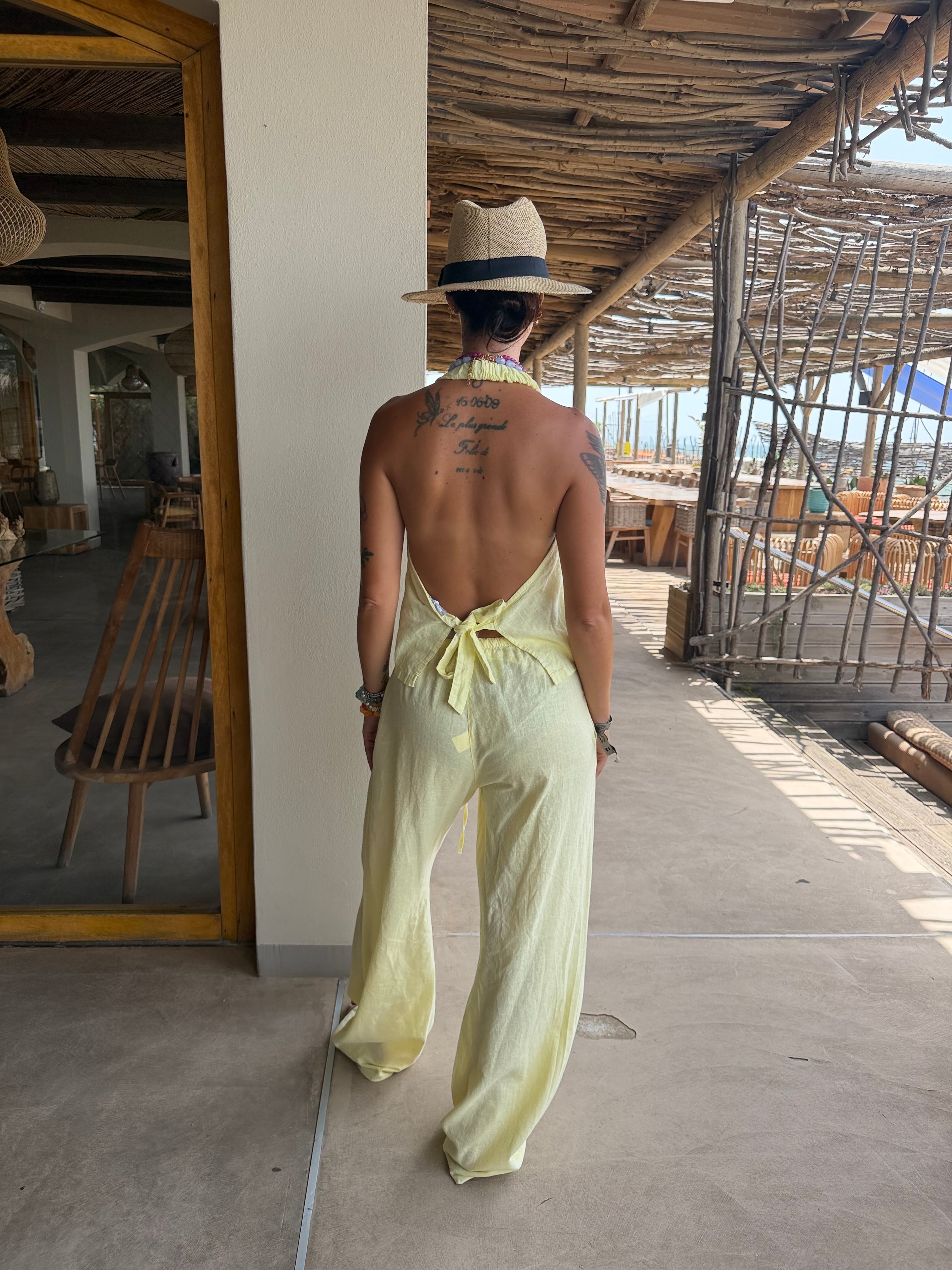 Coordinato Chill Girl Giallo