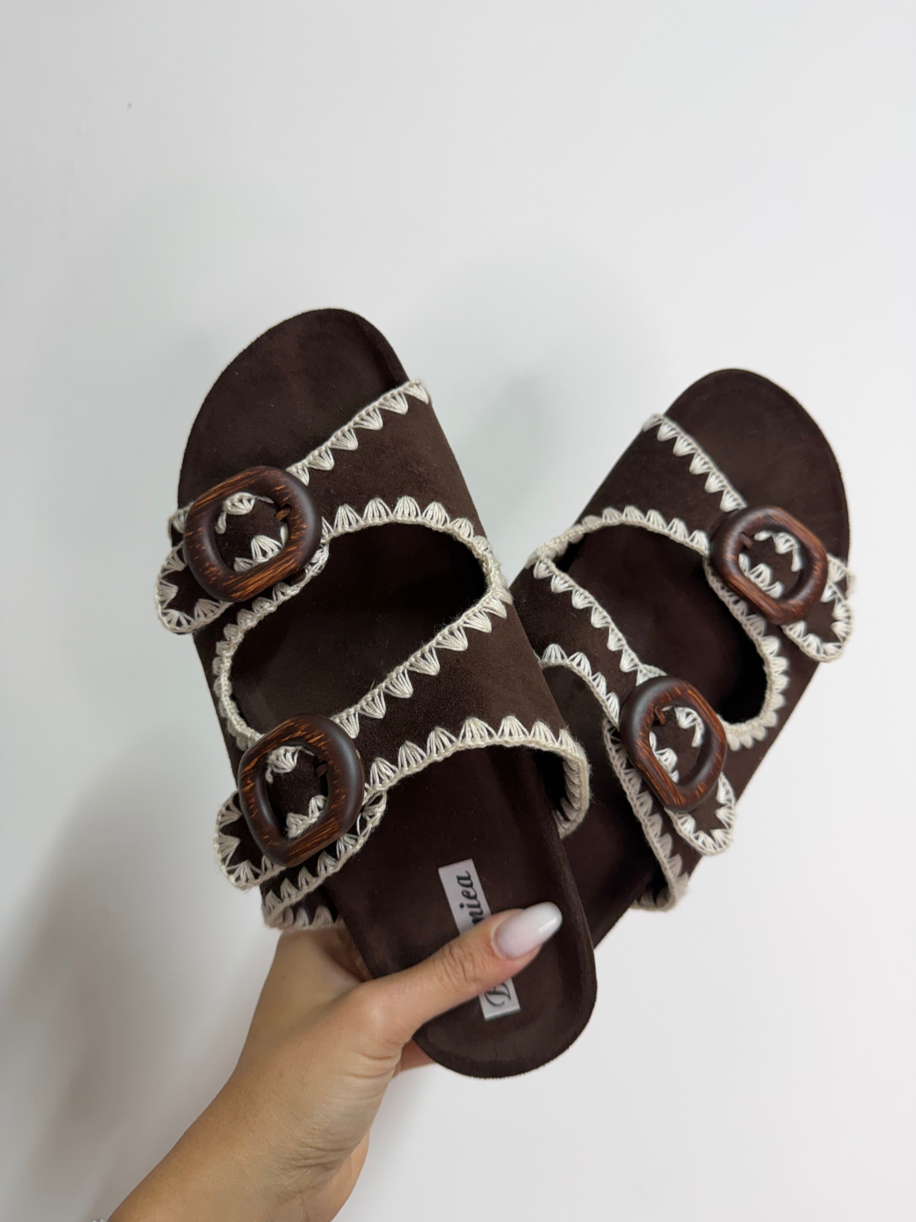 Ciabattina Sofy Brown