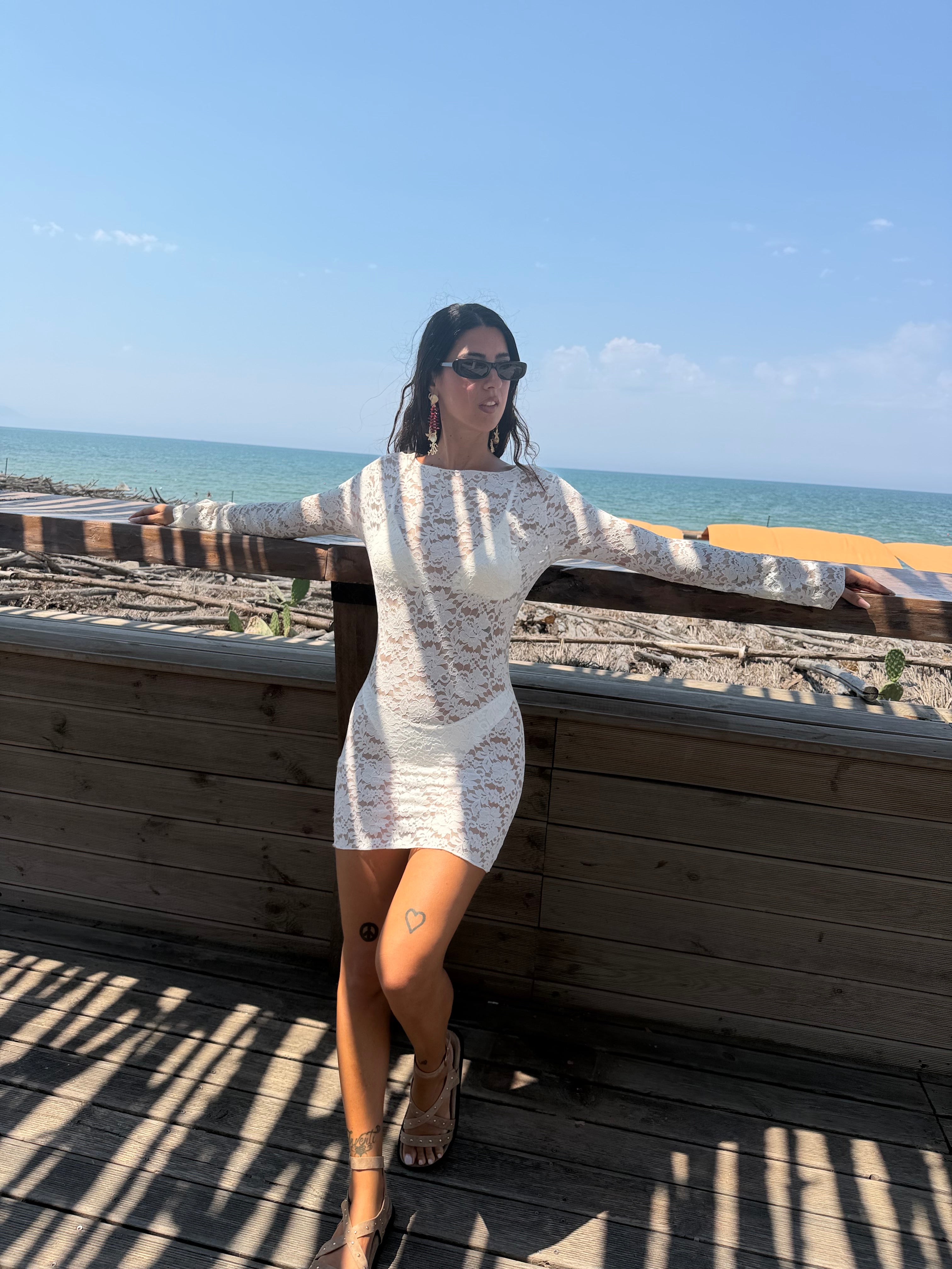 Combo Abito Bikini Pizzo