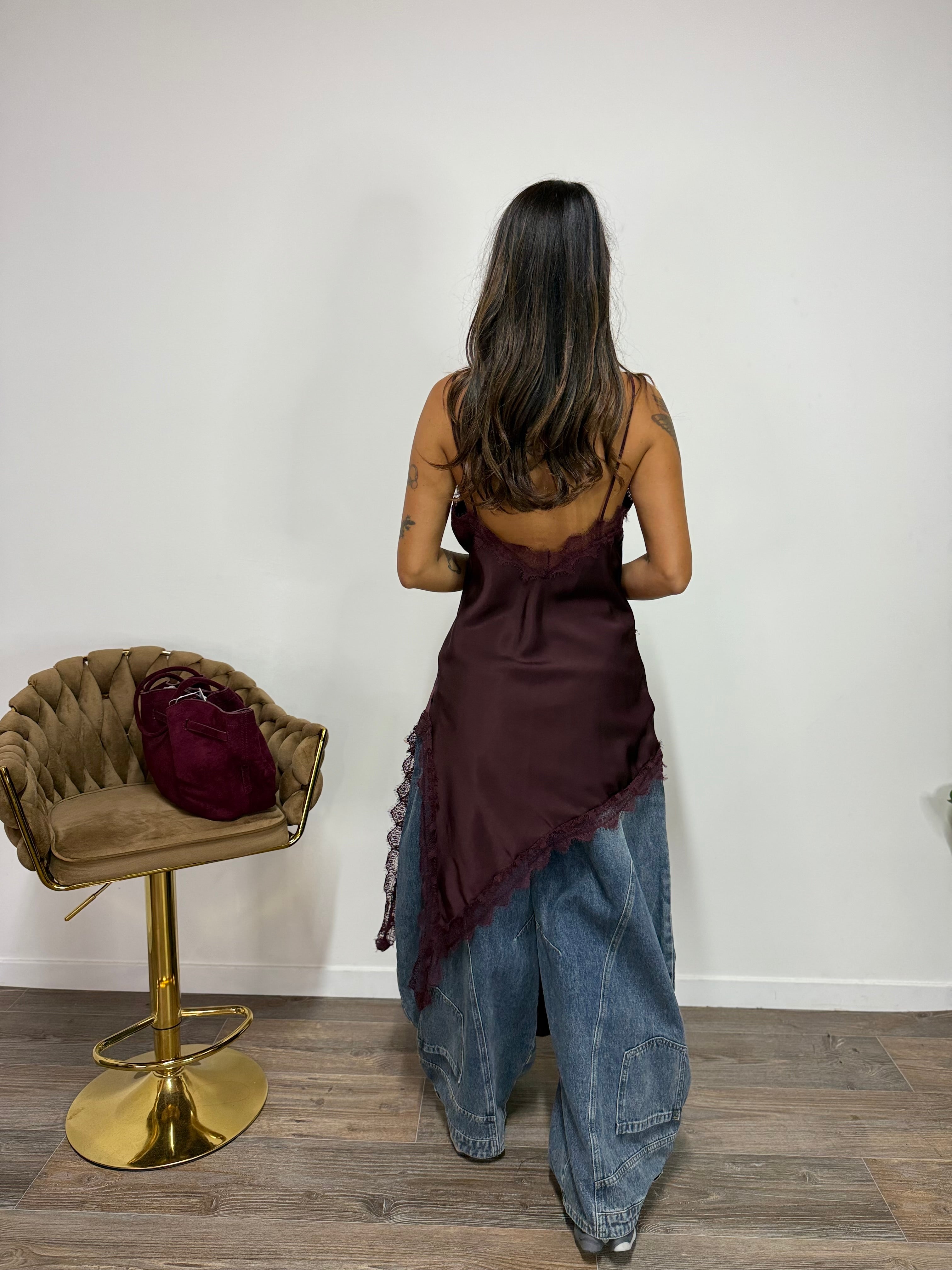 Abito Lingerie Prugna