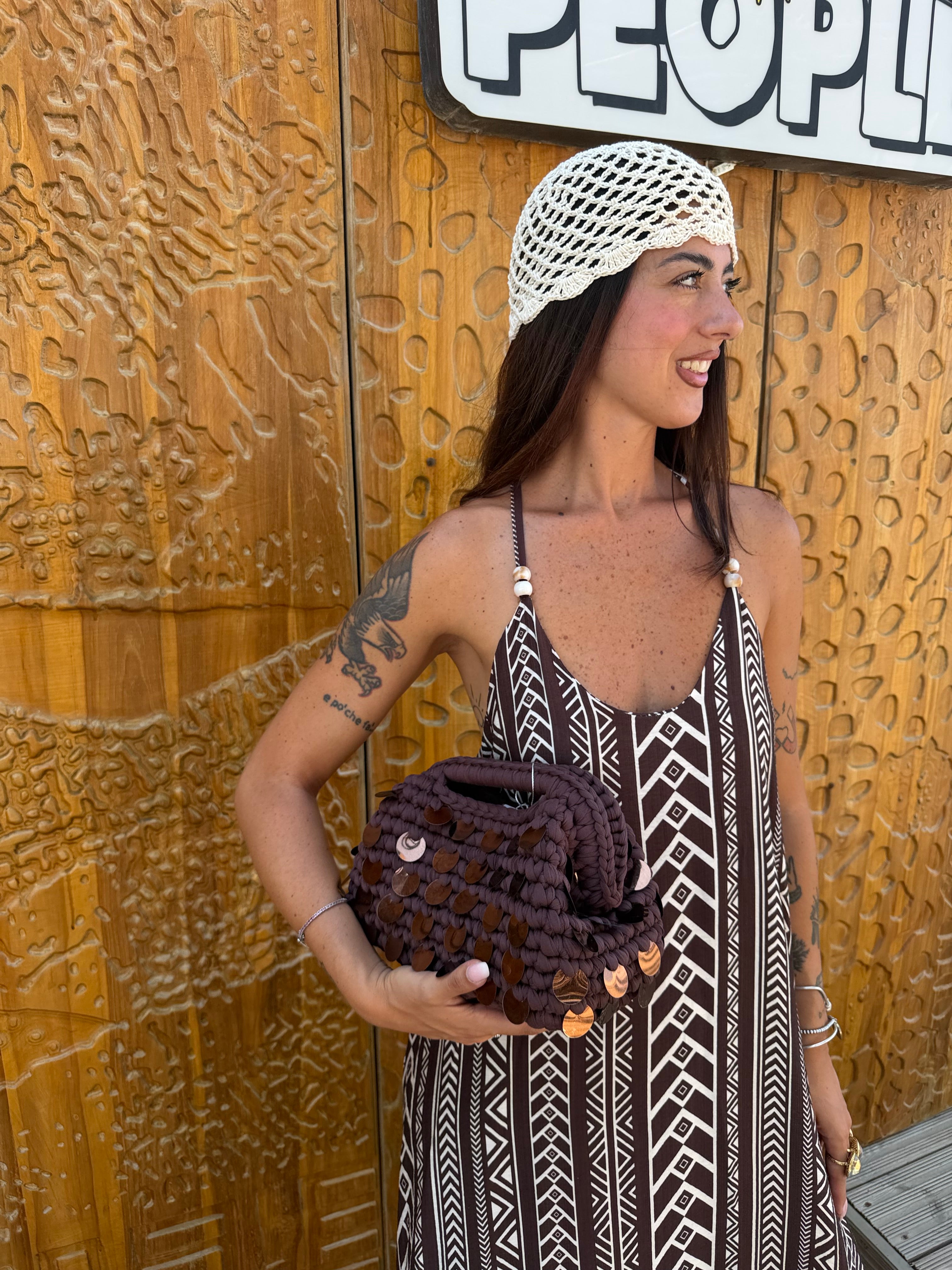 Borsa Lilly Marrone