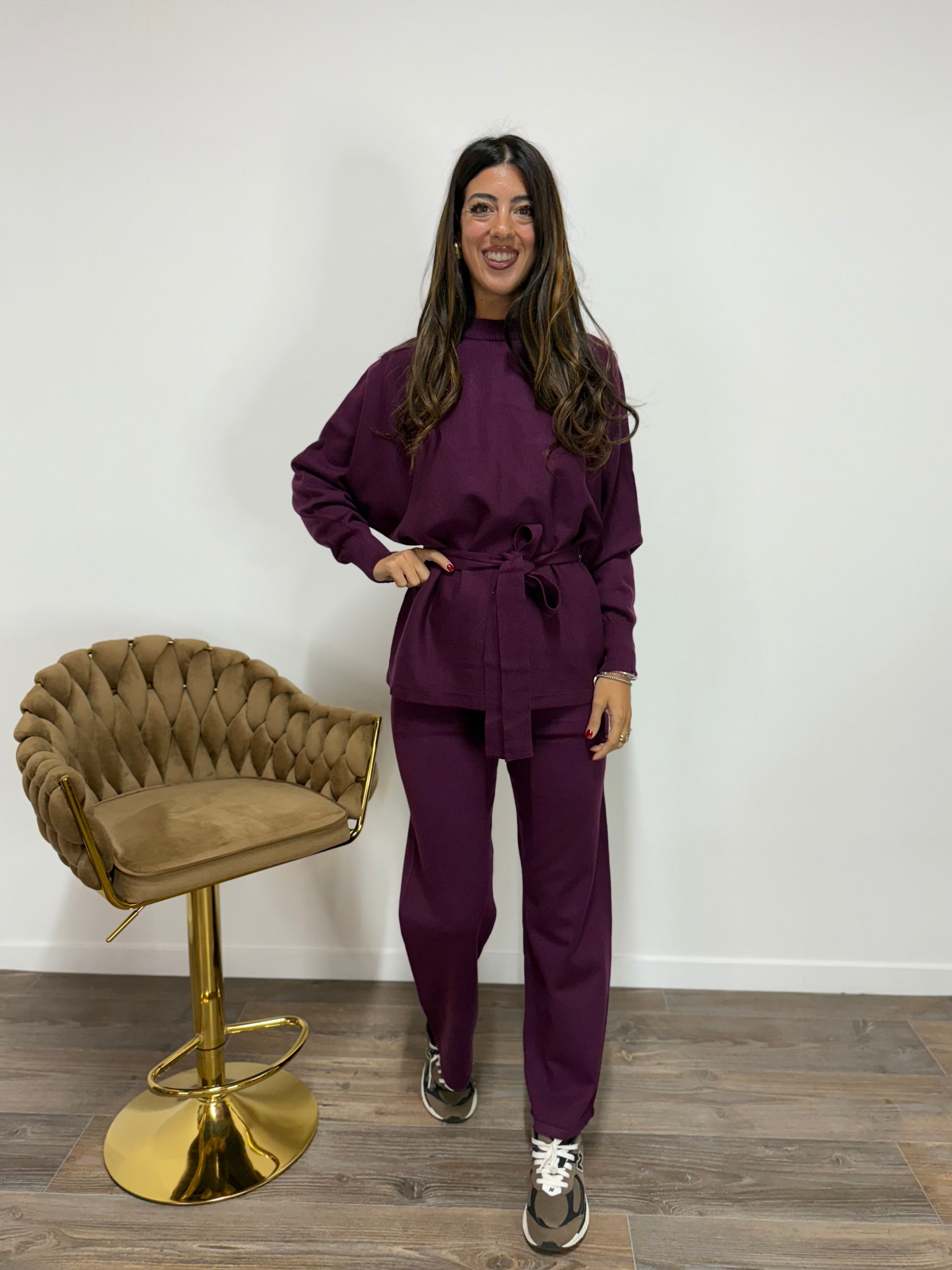 Coordinato Isabel Purple