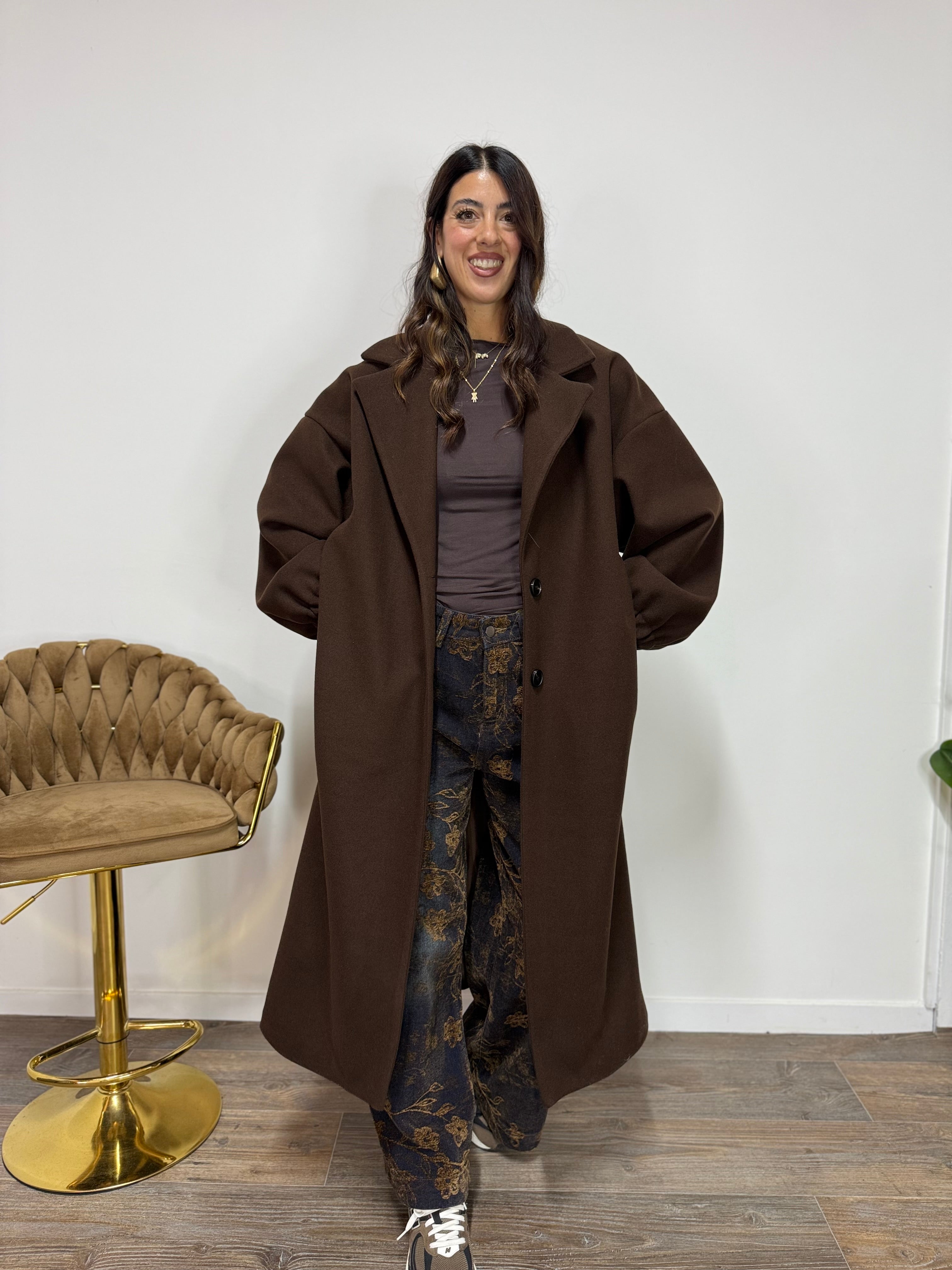 Cappotto Vivienne Marrone