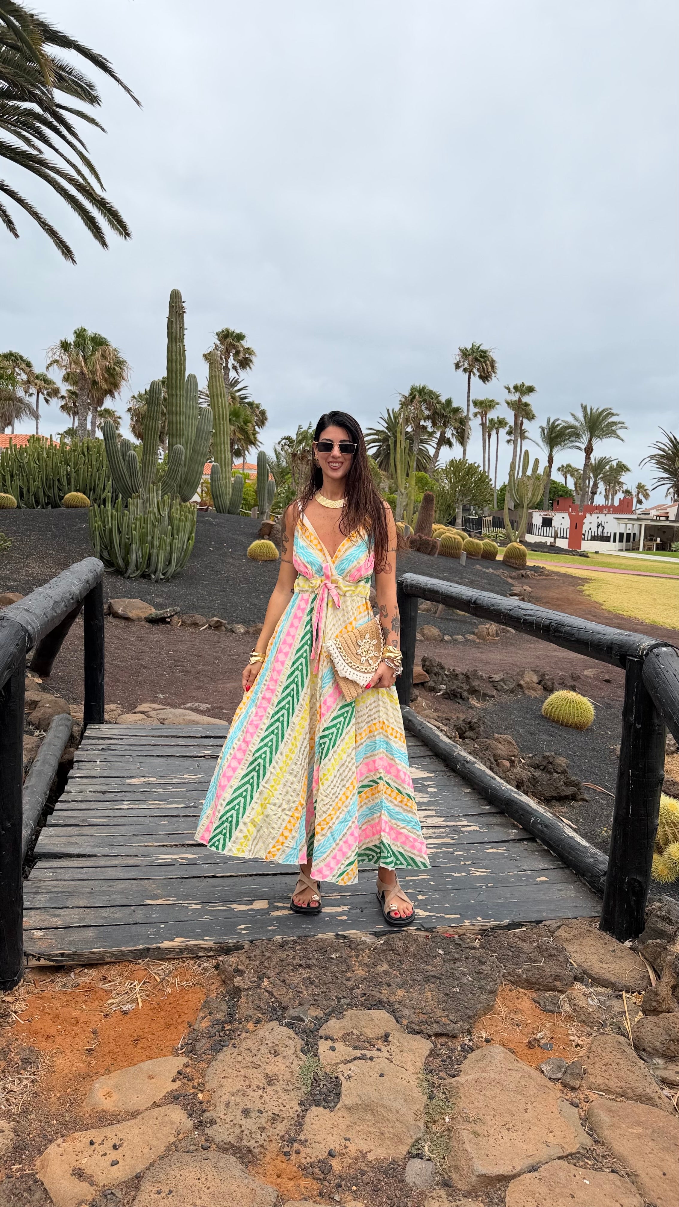 Abito Canarias Verde