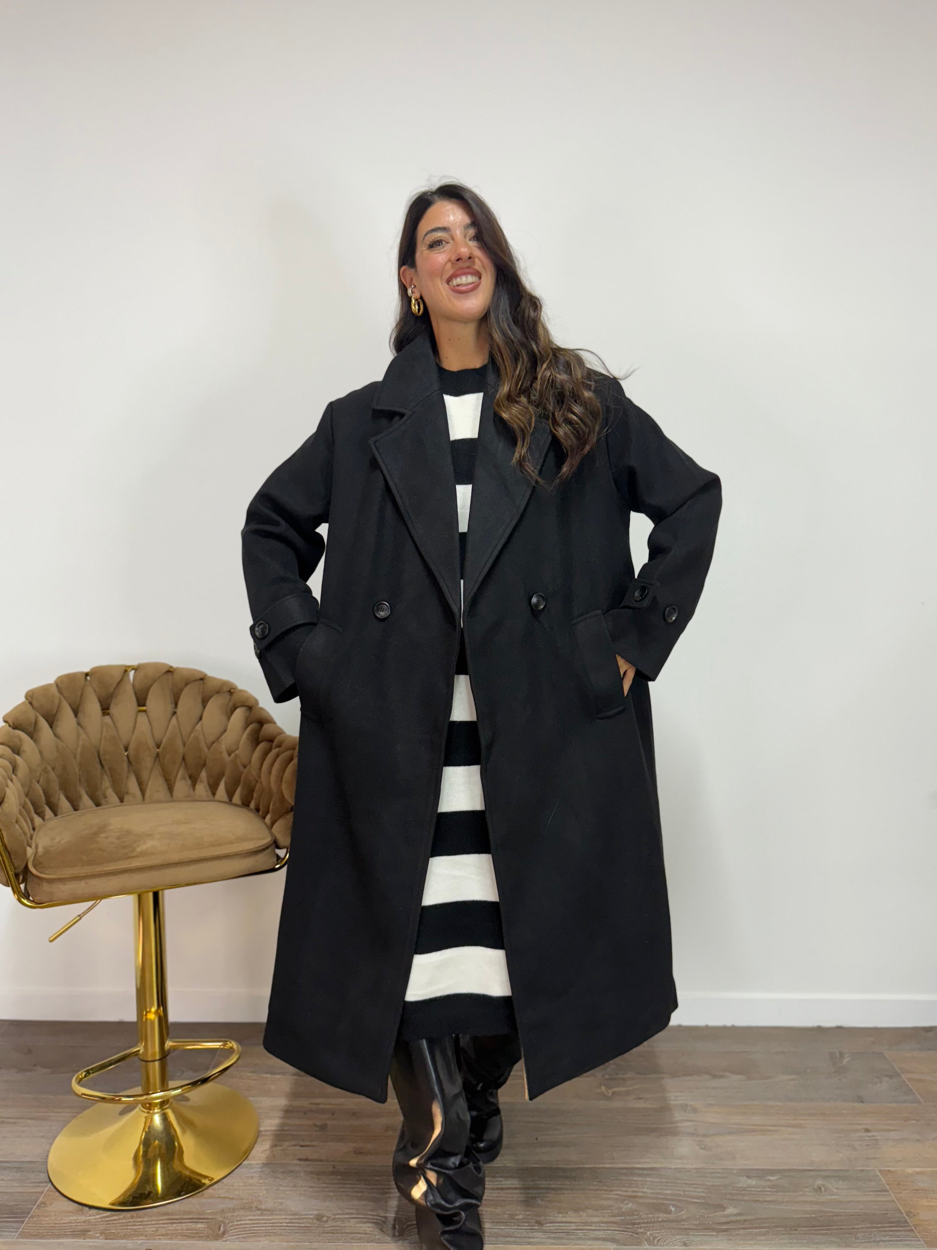 Cappotto Rihanna Nero