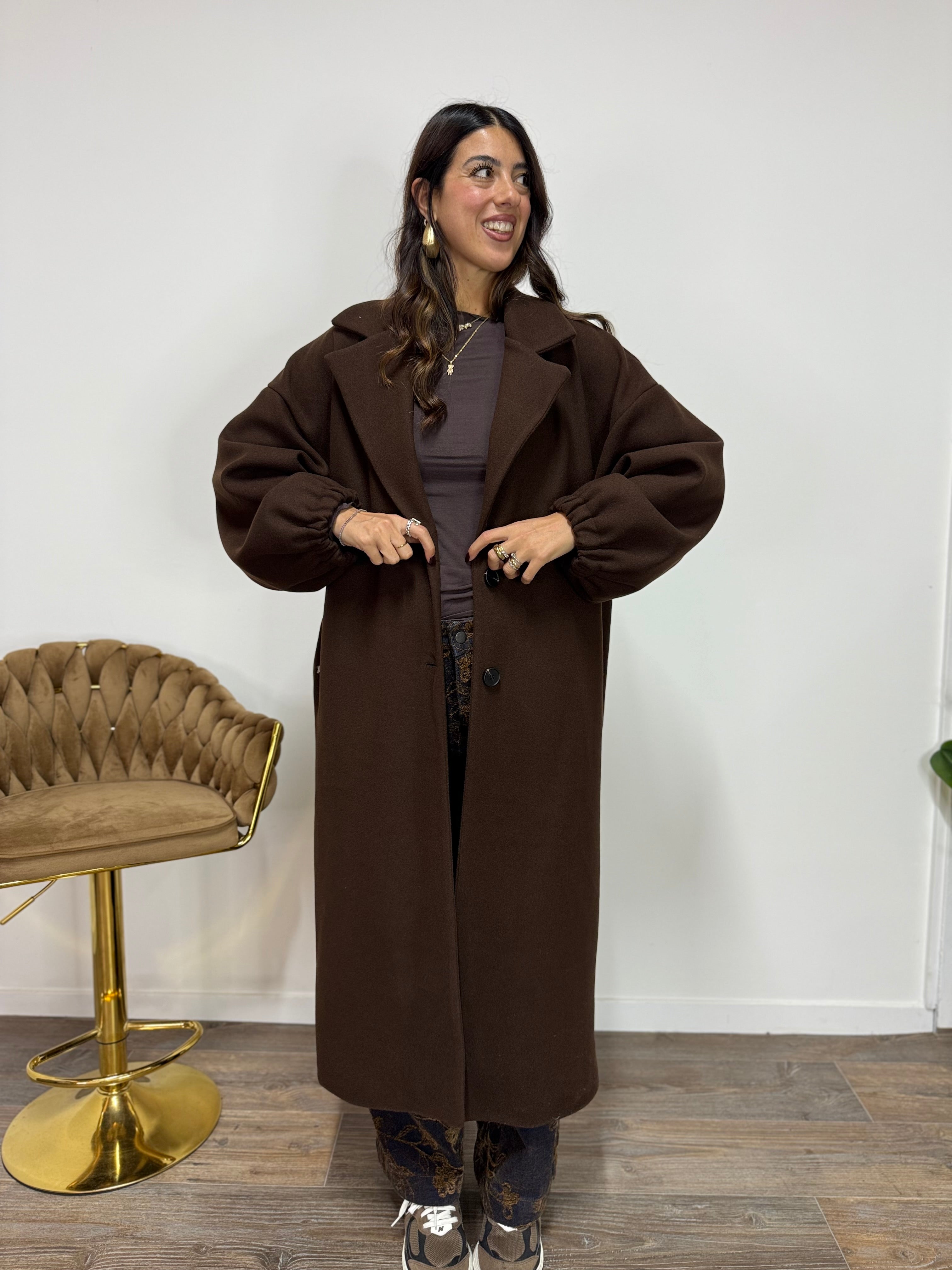 Cappotto Vivienne Marrone