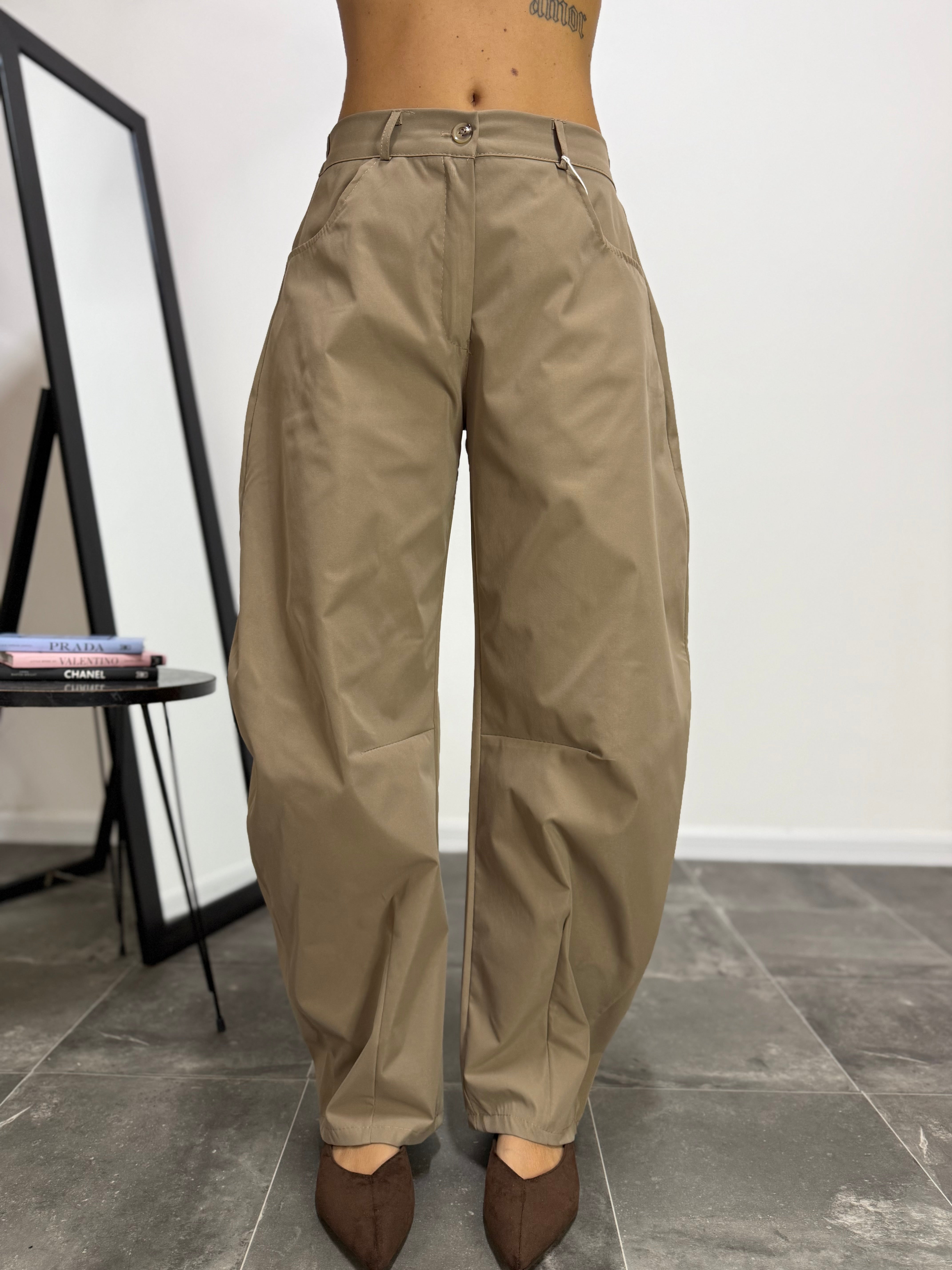 Pantalone Margot Fango