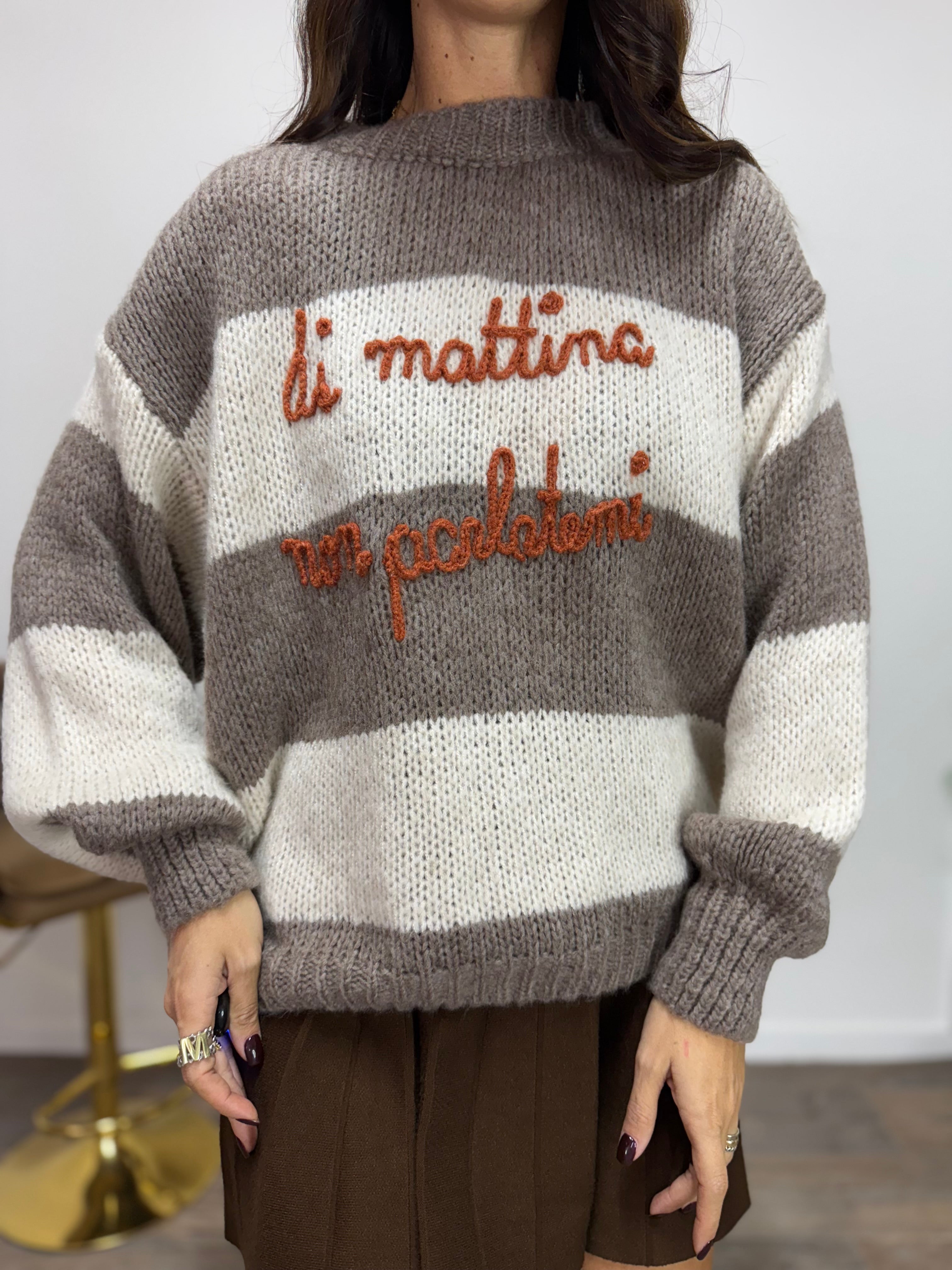 Pull Di Mattina non Parlatemi Fango