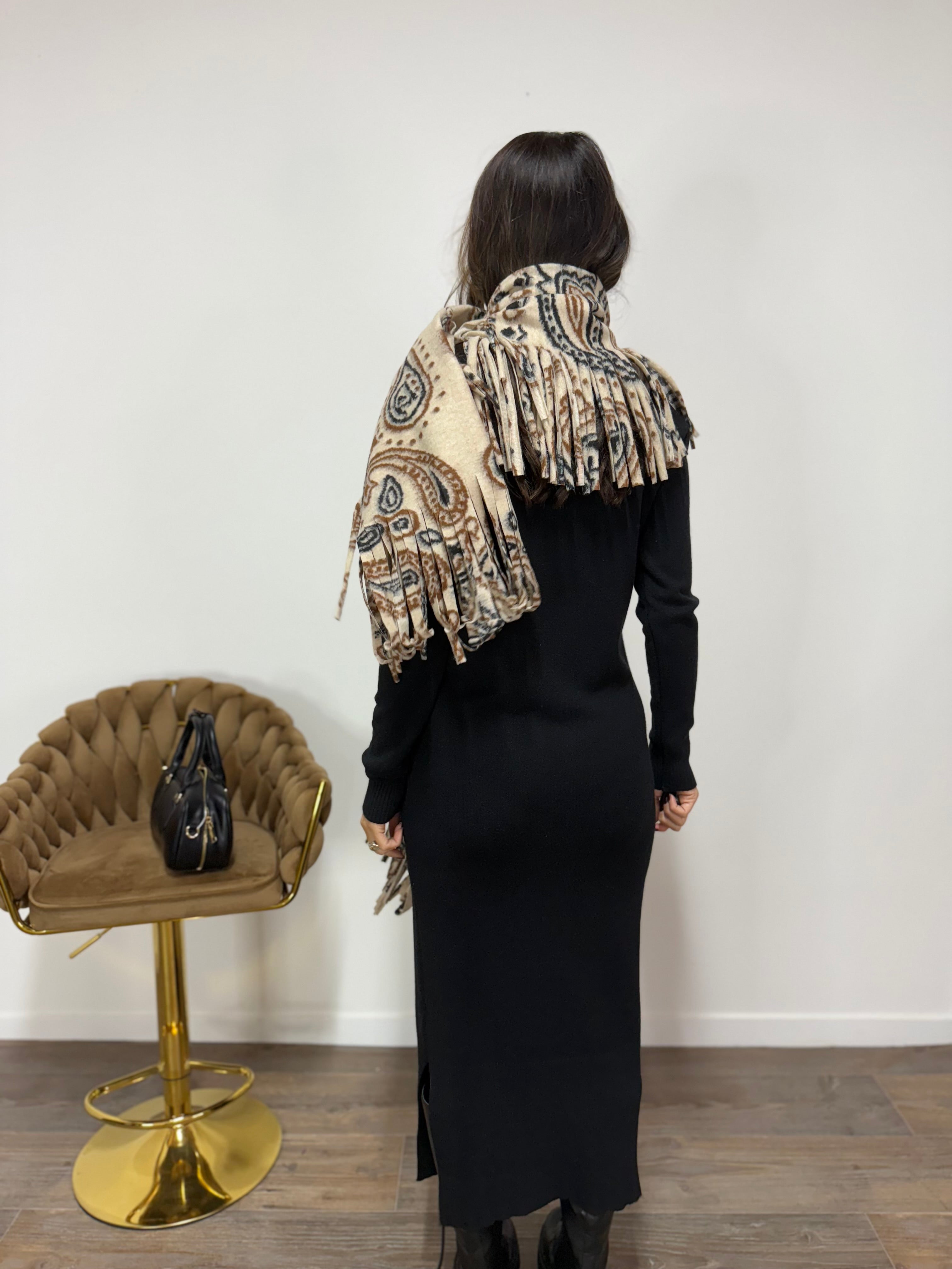 Sciarpa Bandana LUMINA Beige