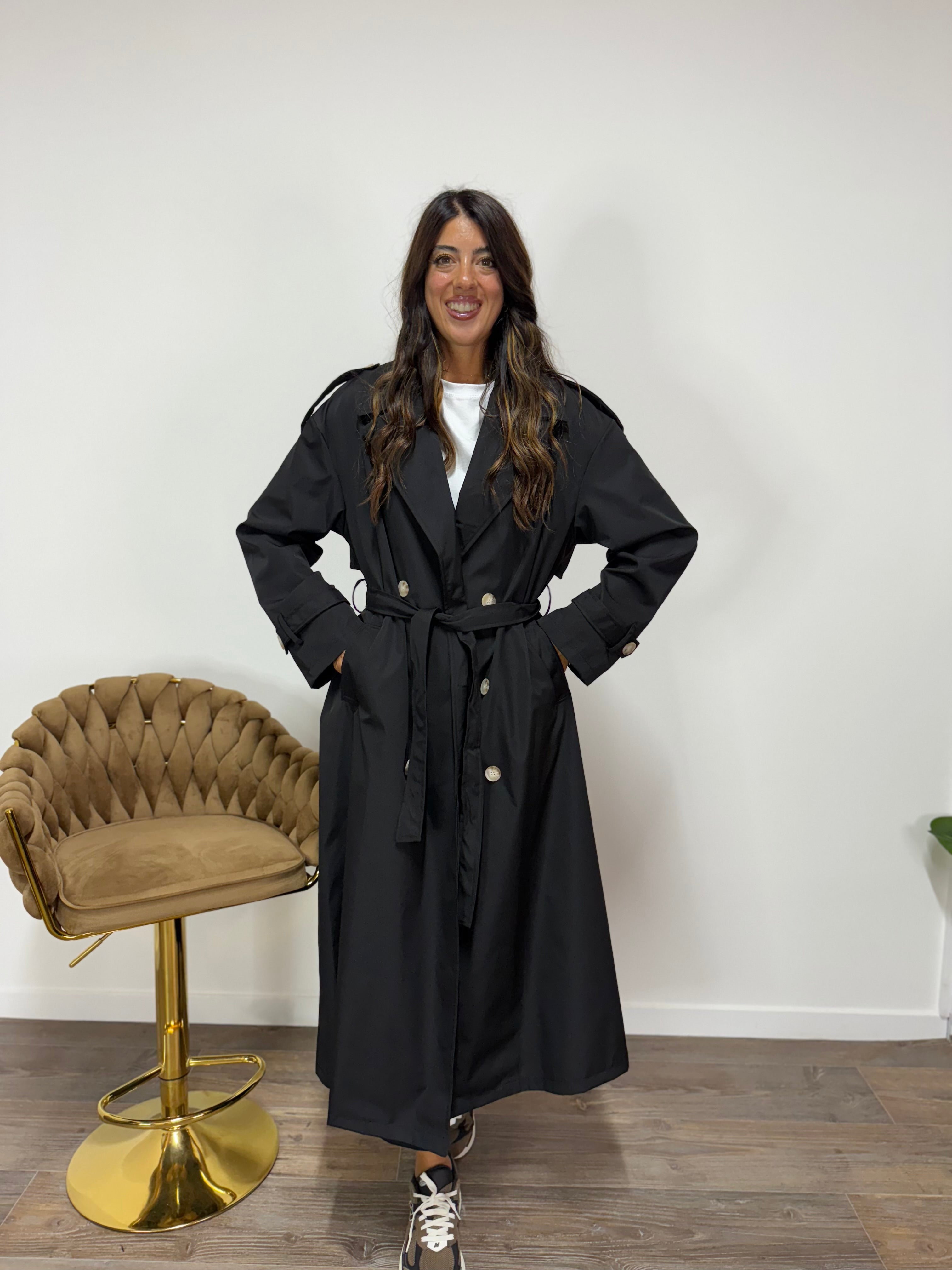 Trench Lauren Nero