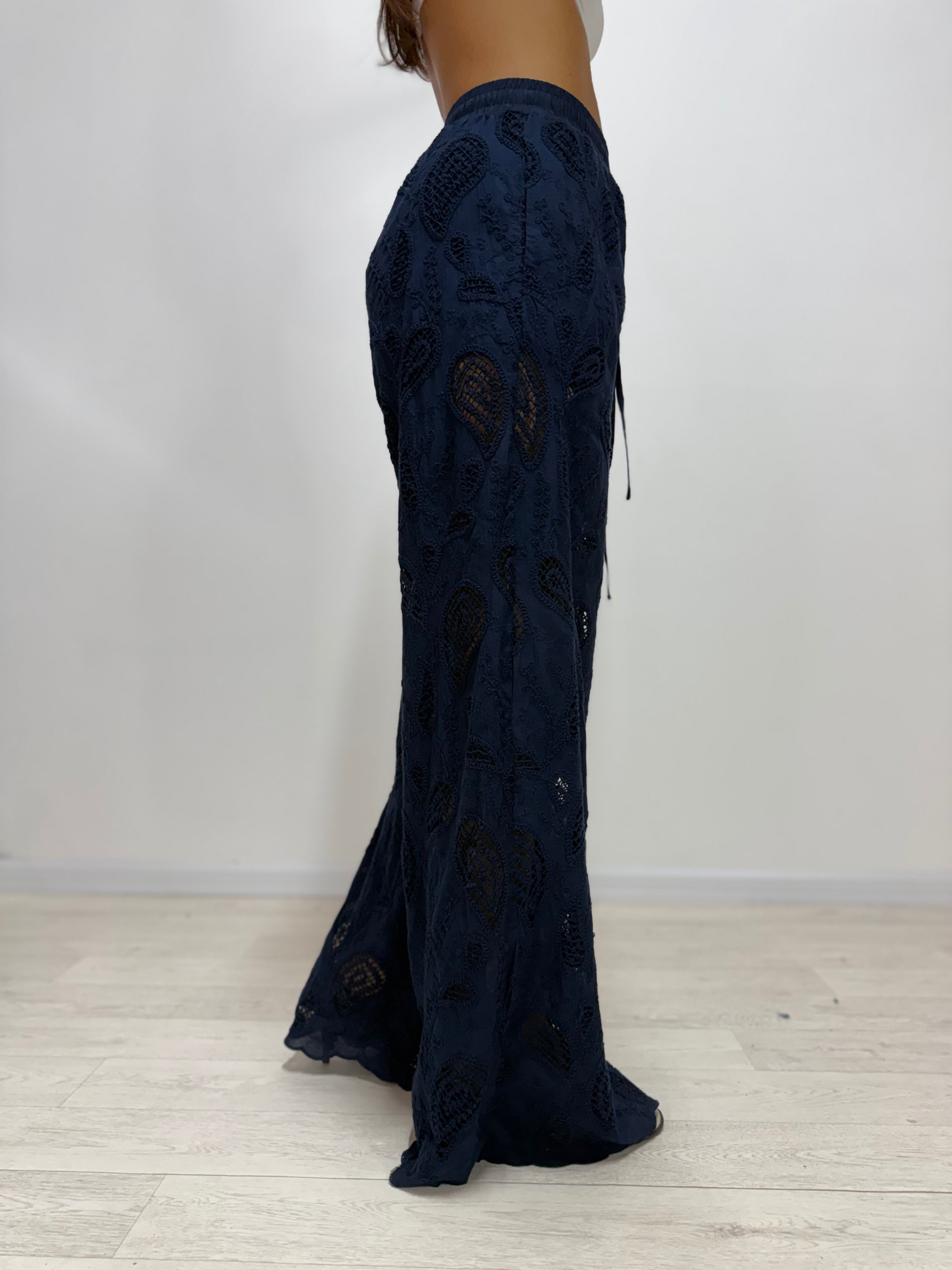Pantalone Greta LUMINA Blue