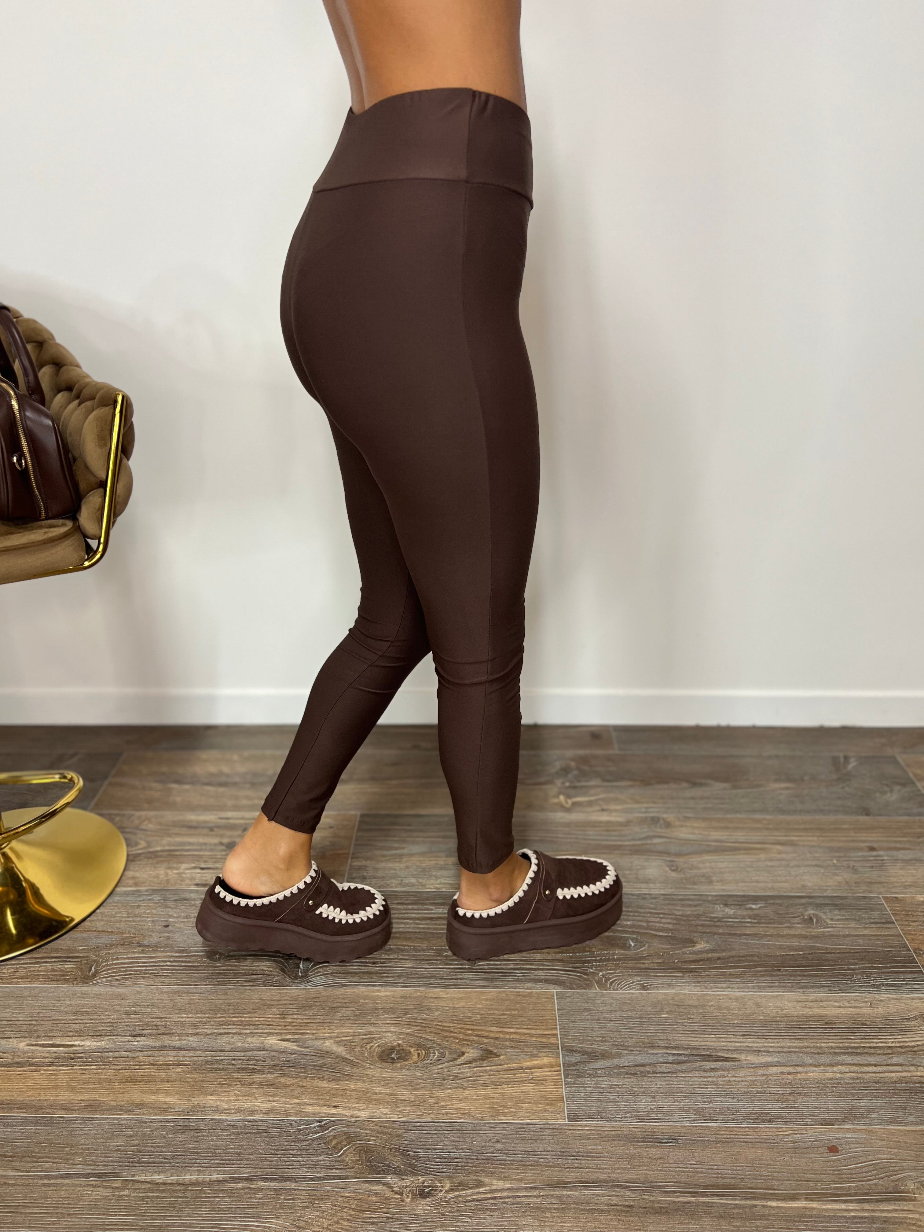 Leggins Marrone