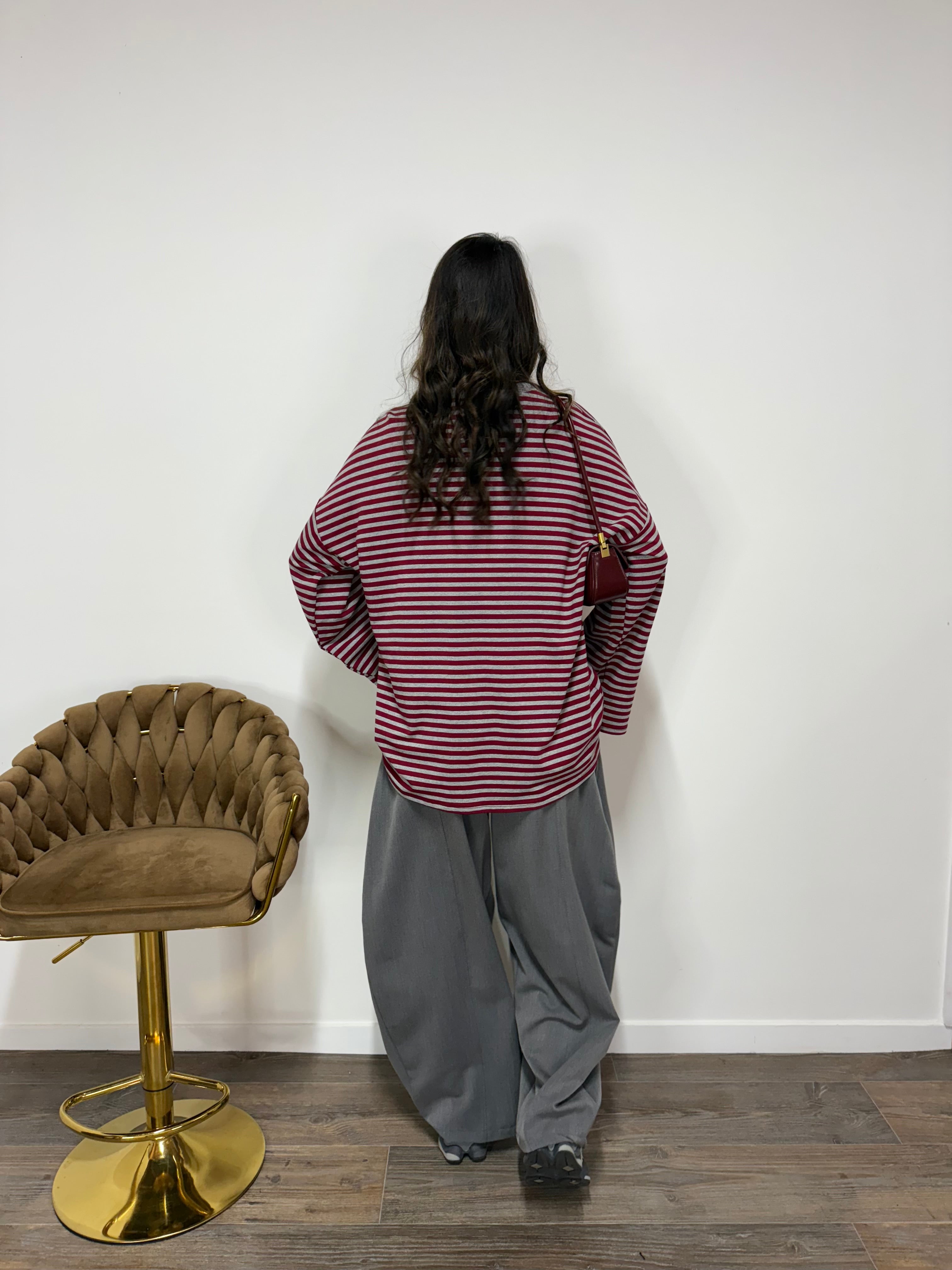 Pantalone Balloon Grigio