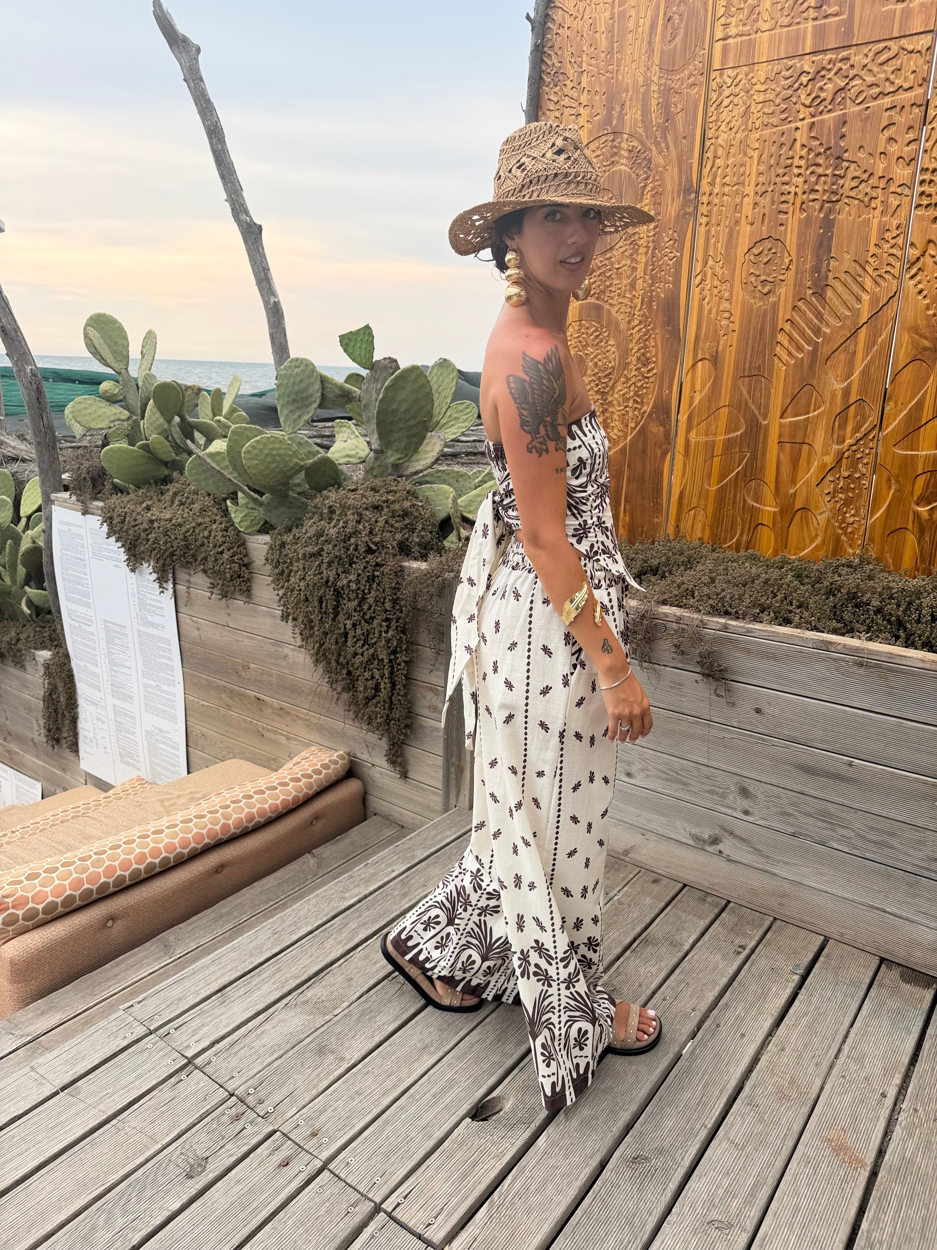 Coordinato Zanzibar LUMINA Marrone