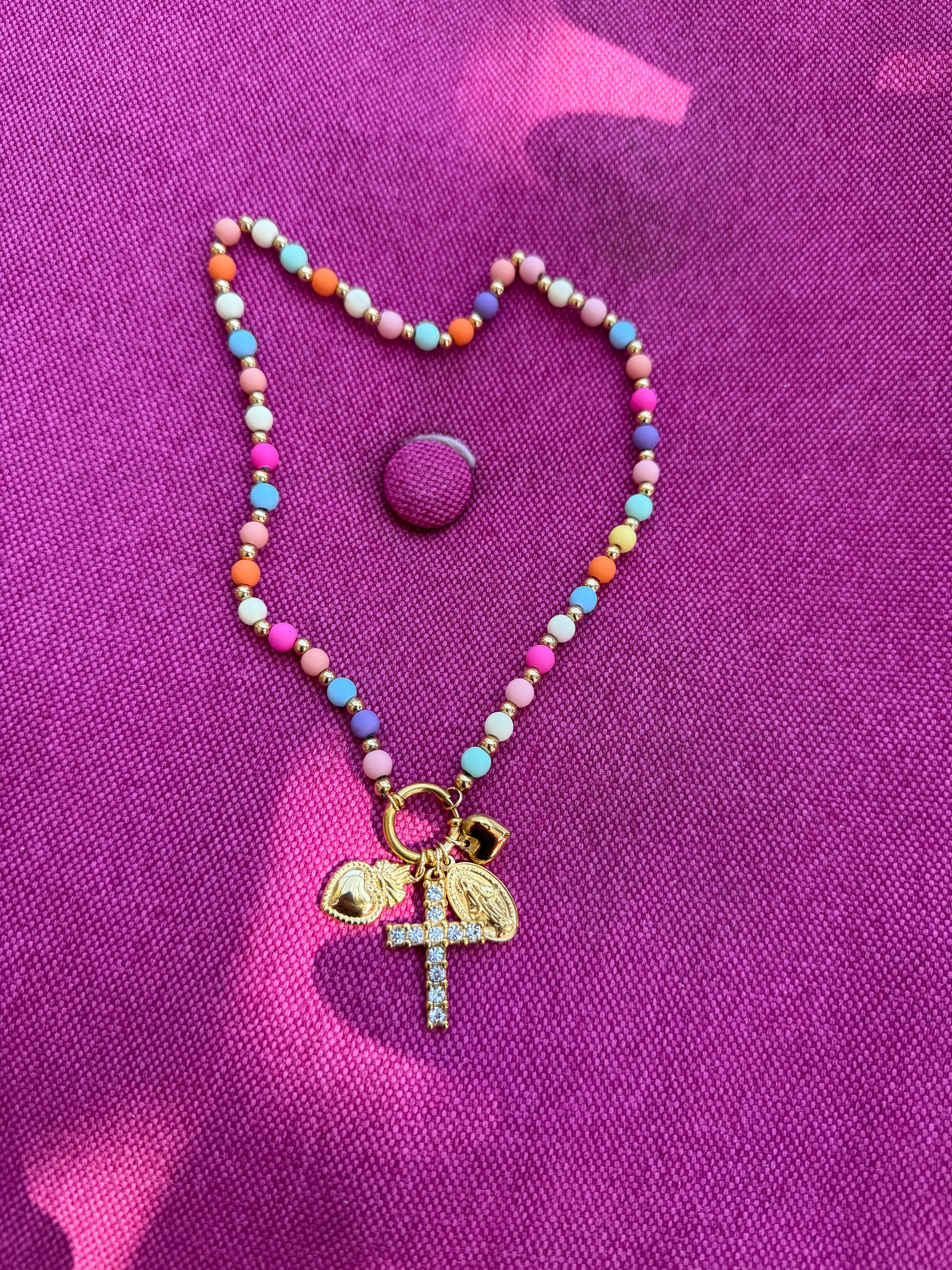 Collana Perla Color