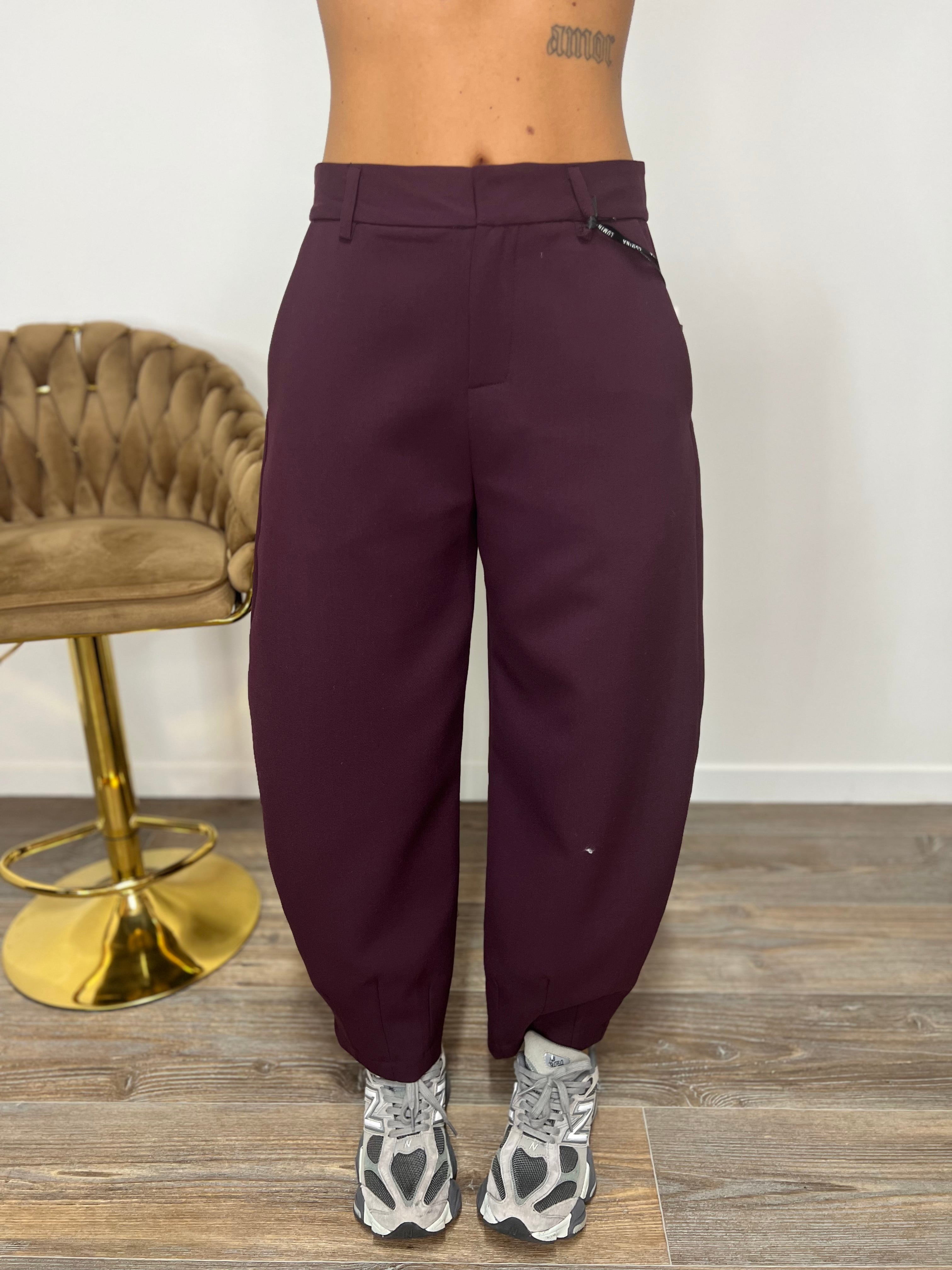 Pantalone Twist LUMINA Prugna