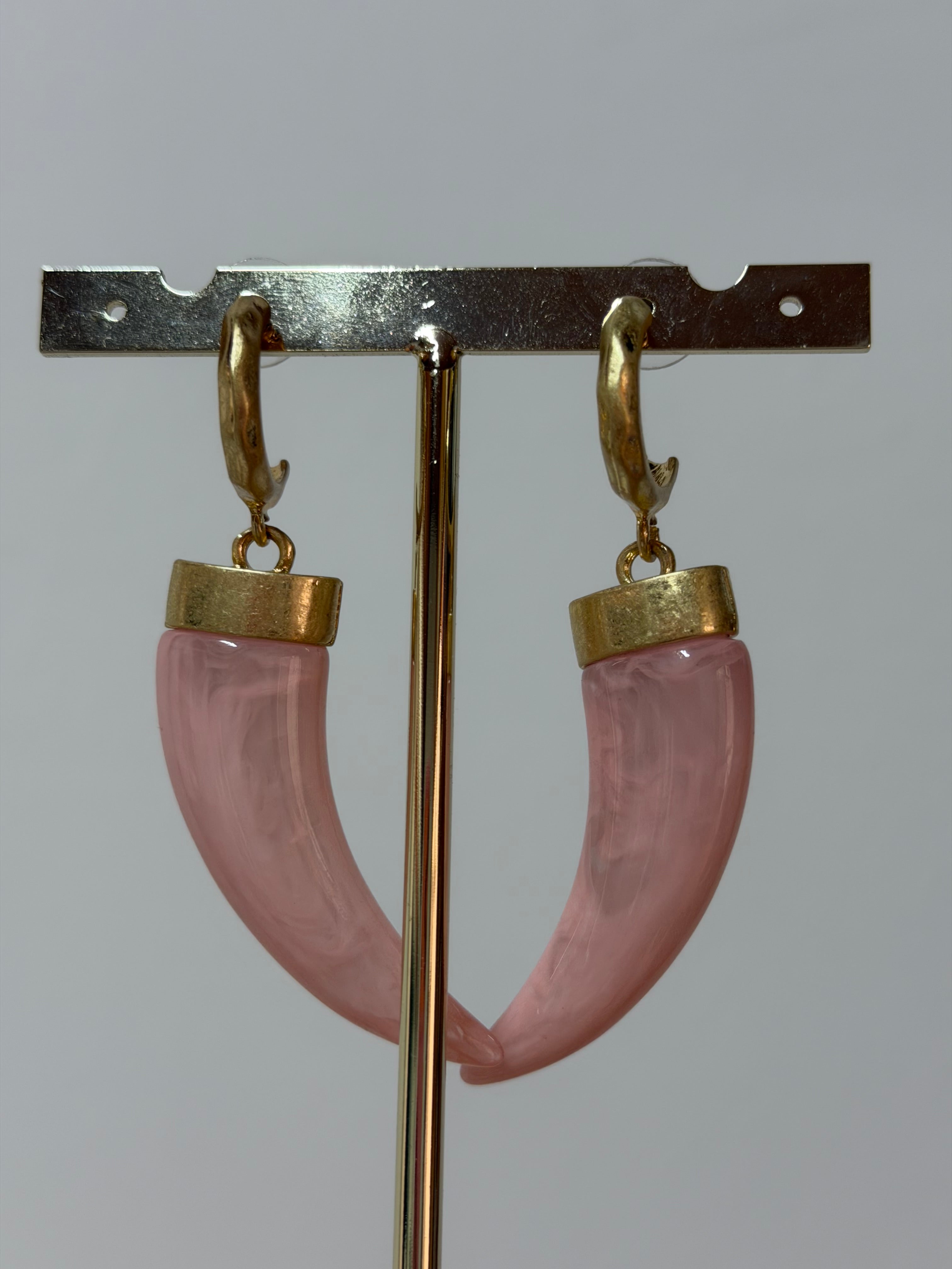 Orecchini Corno Pink