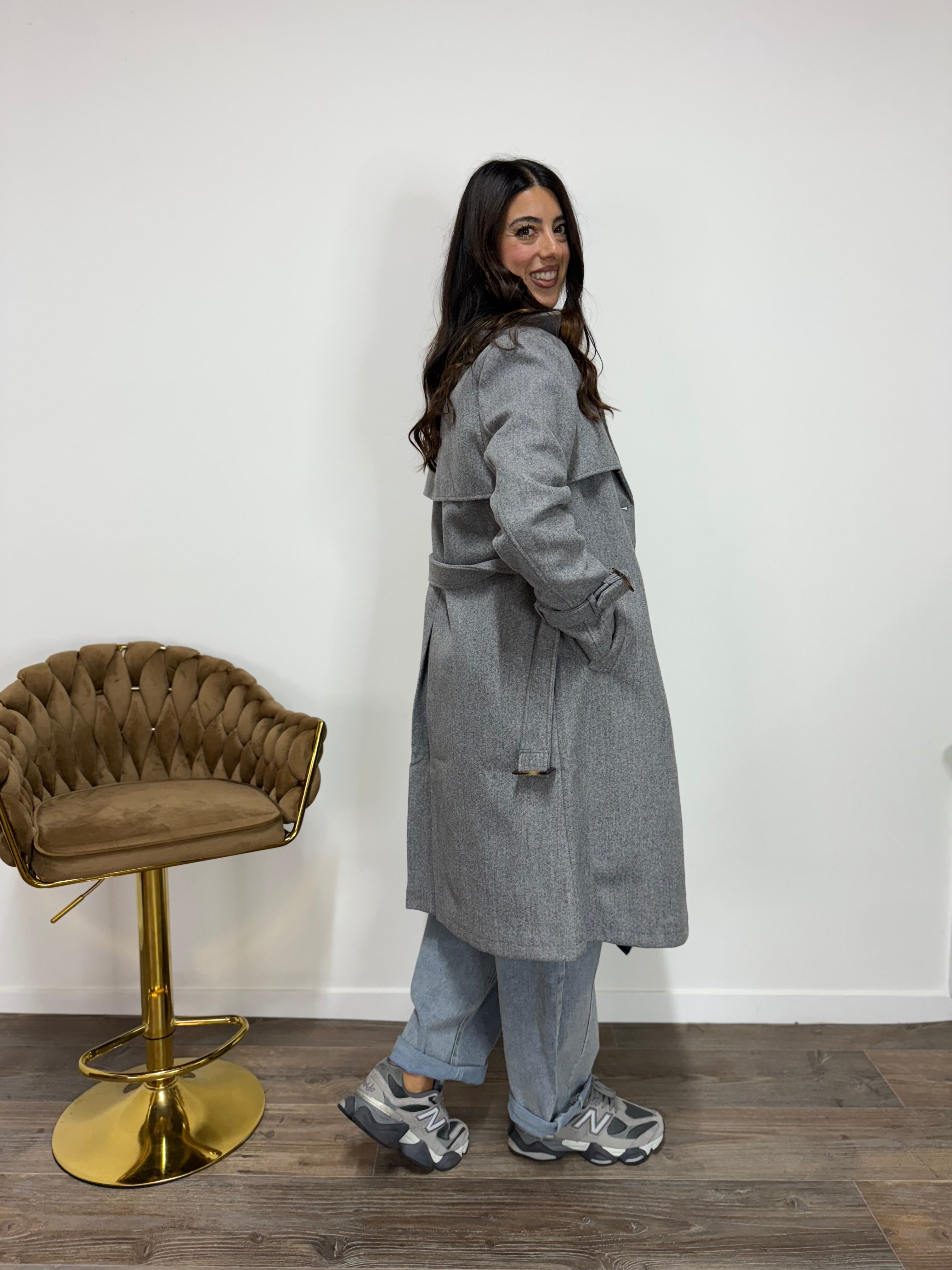 Cappotto Eveline Grigio