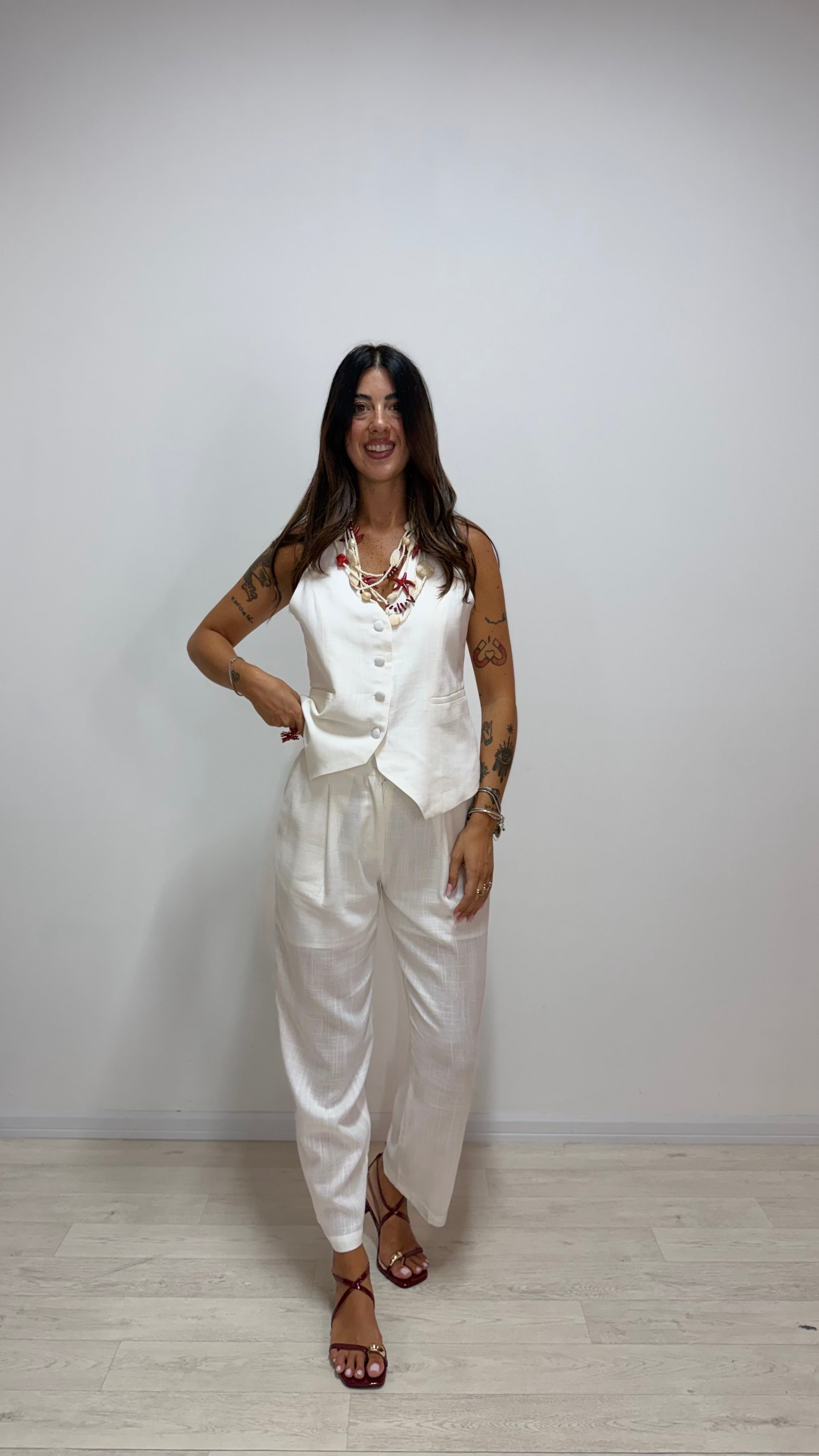 Tailleur Siviglia Bianco