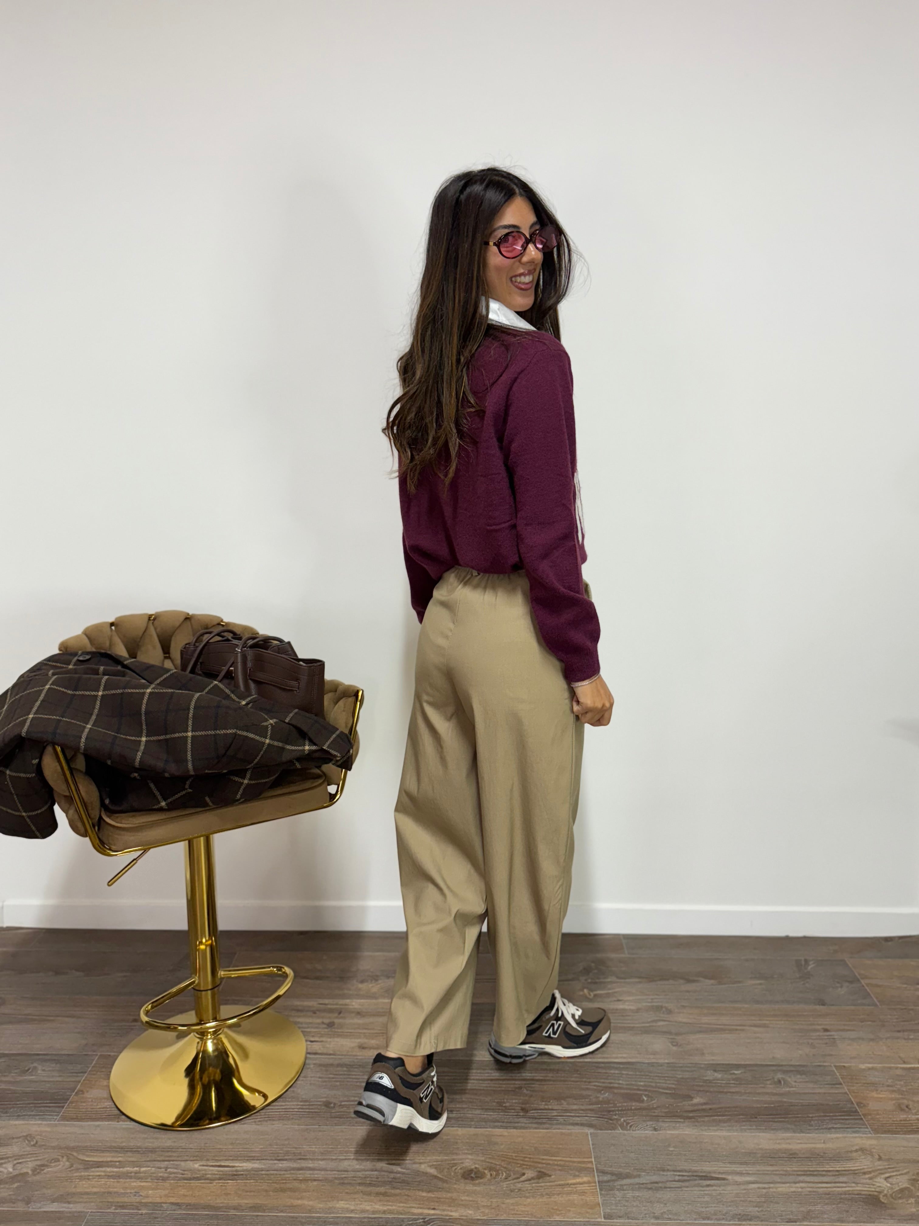 Pantalone Sydney Beige