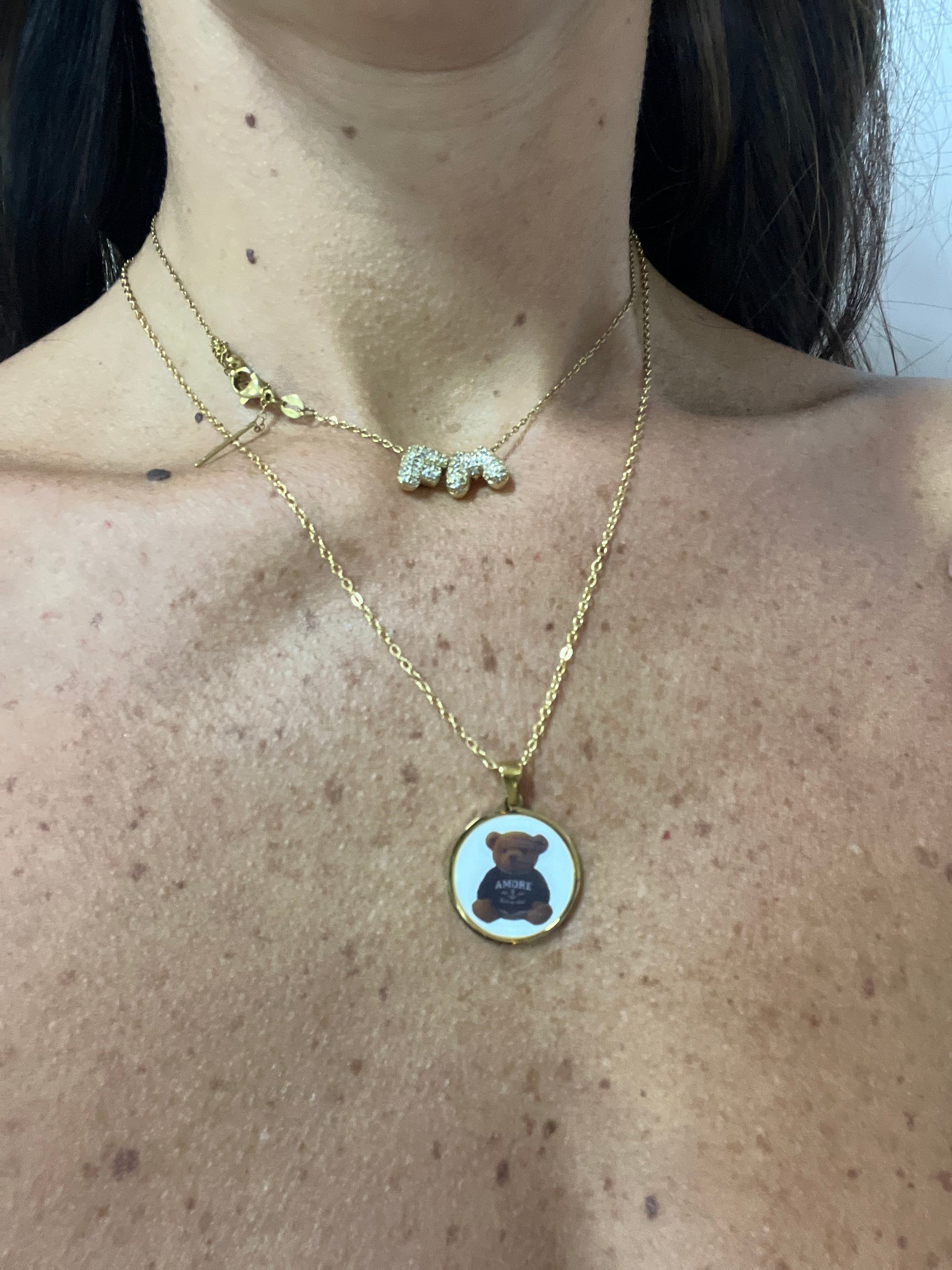 Collanina Teddy Amore