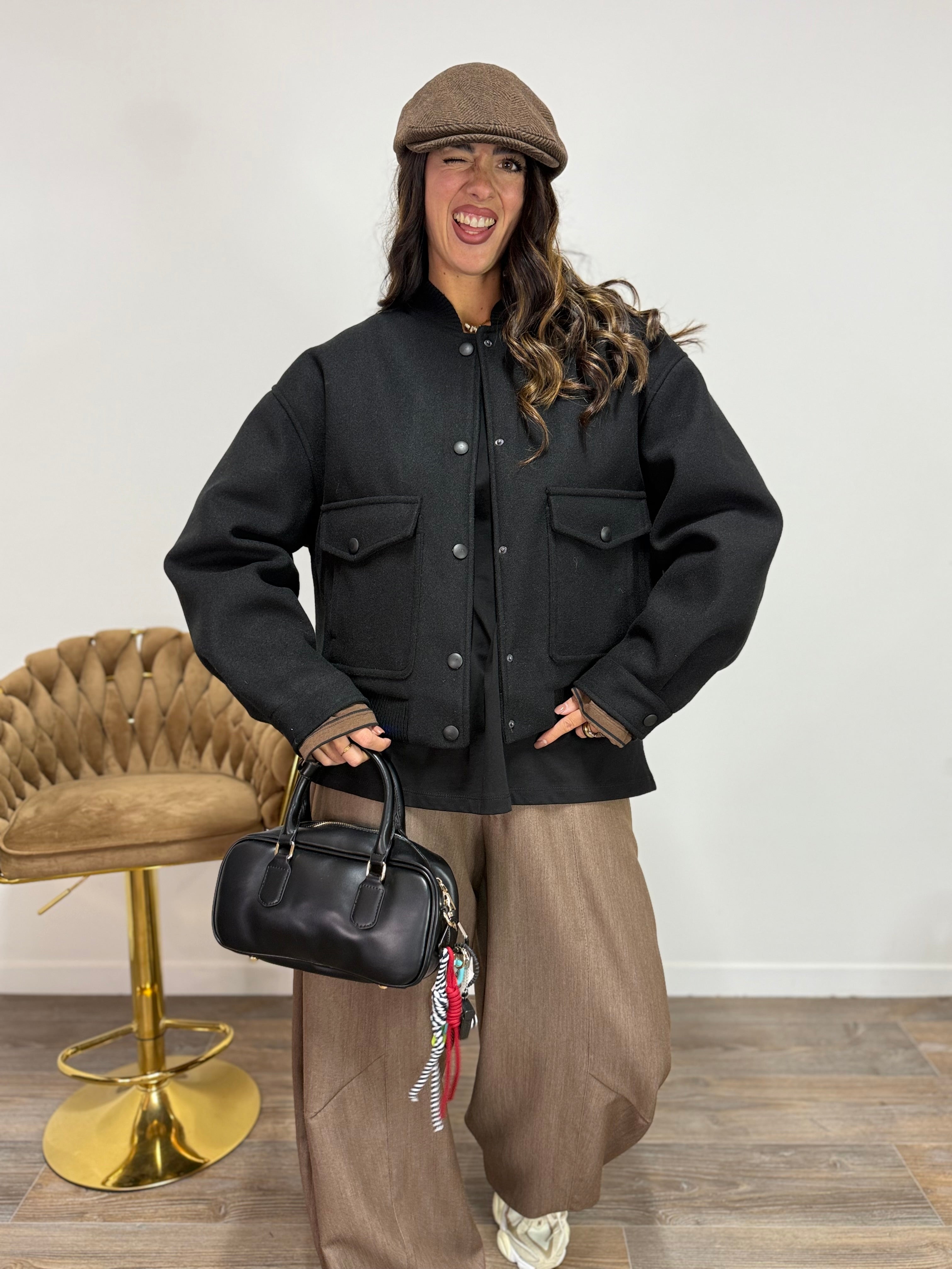 Bomberino Notorious LUMINA Nero