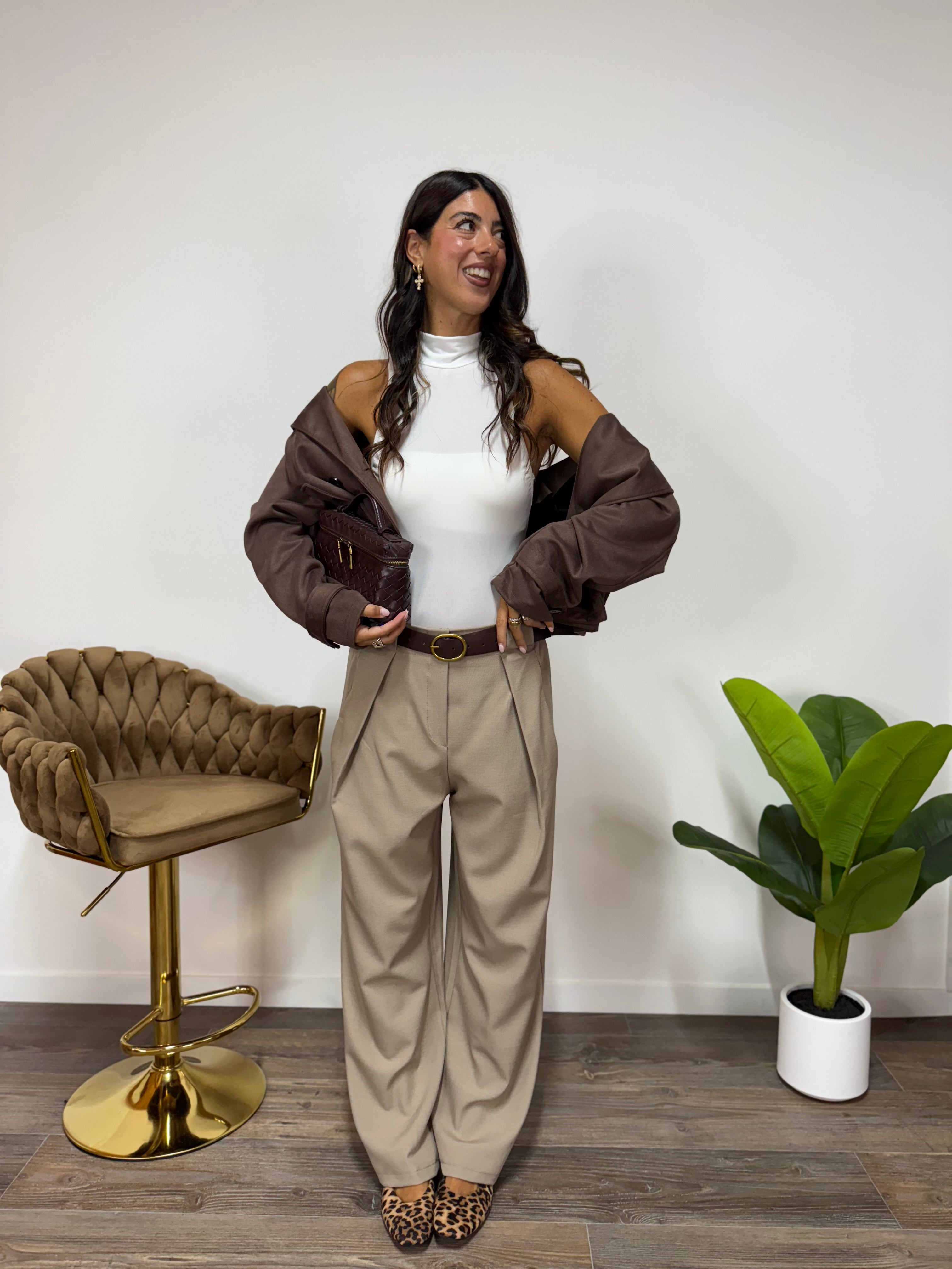 Trench Trudy Marrone