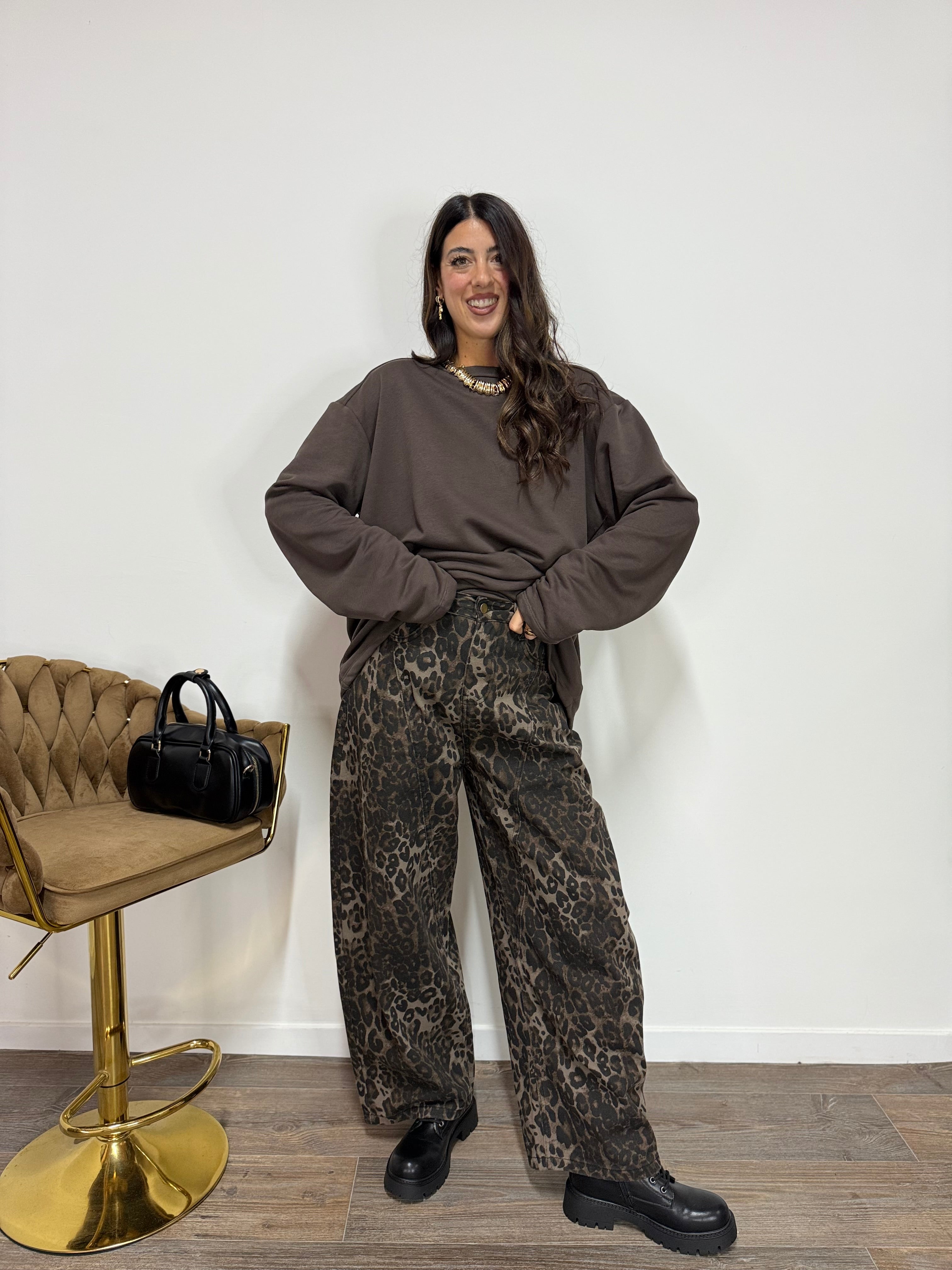 Jeans Balloon Leopard