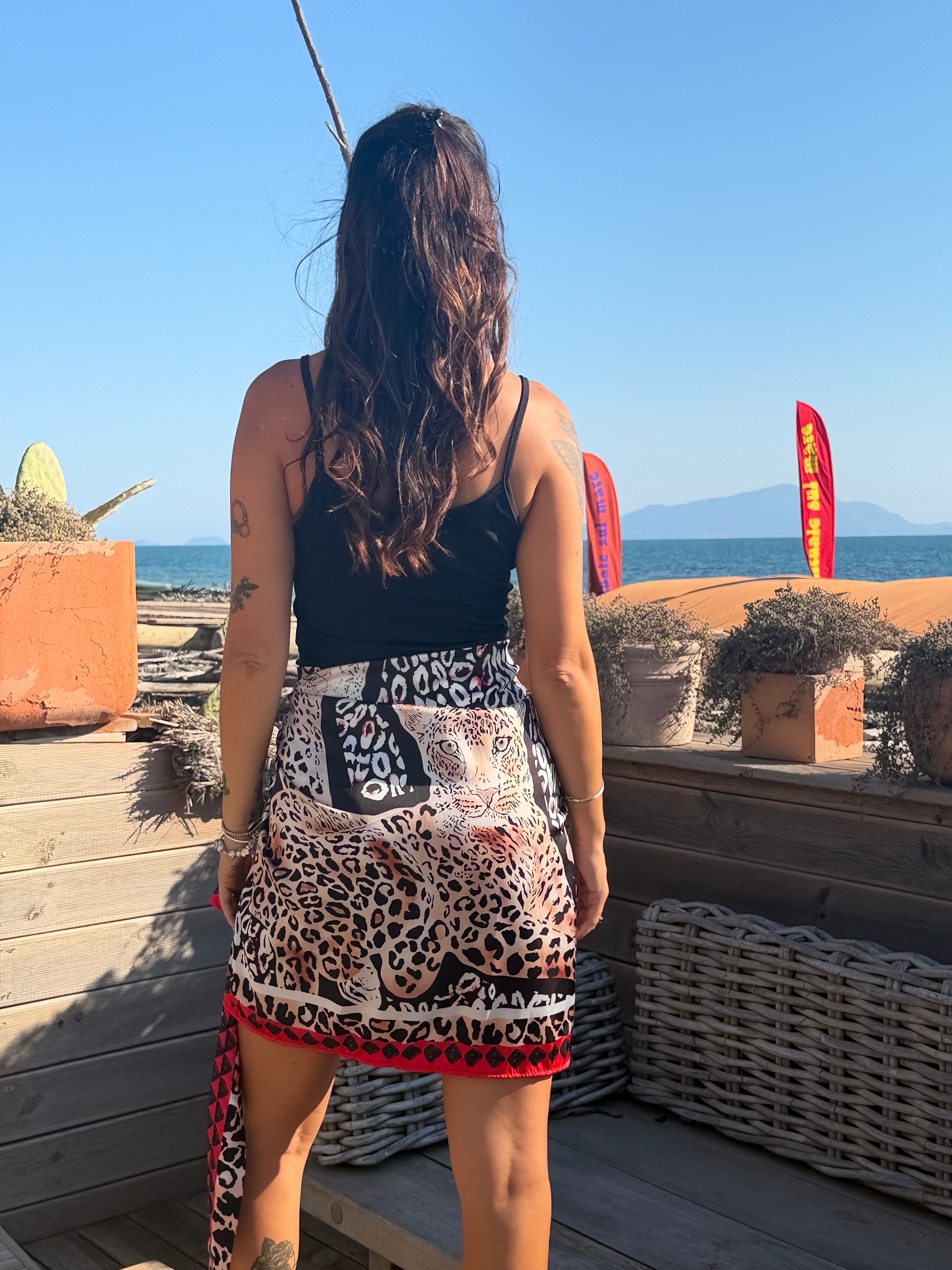 Gonna Leopard Red