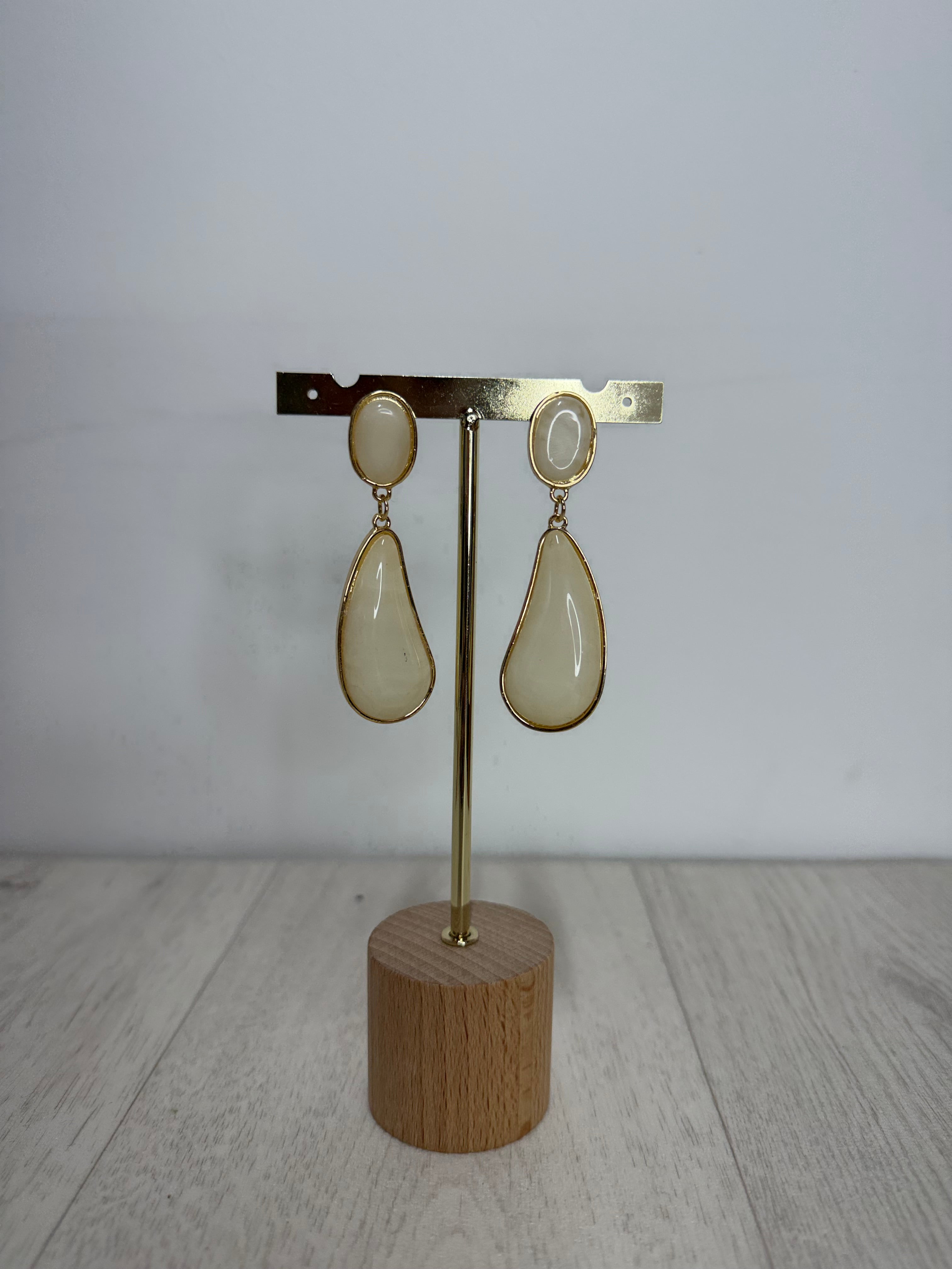 Orecchini Gota Beige