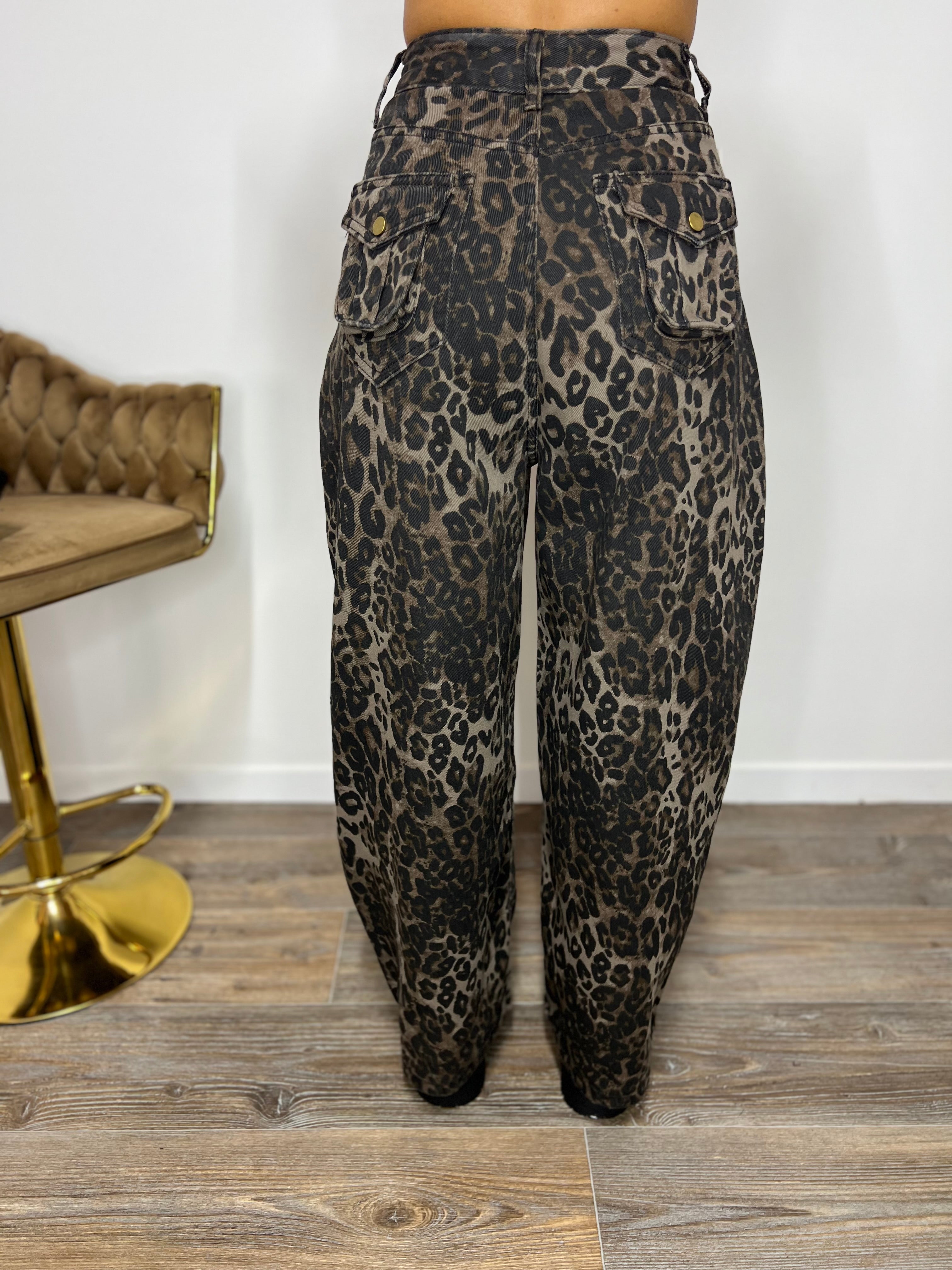 Jeans Balloon Leopard