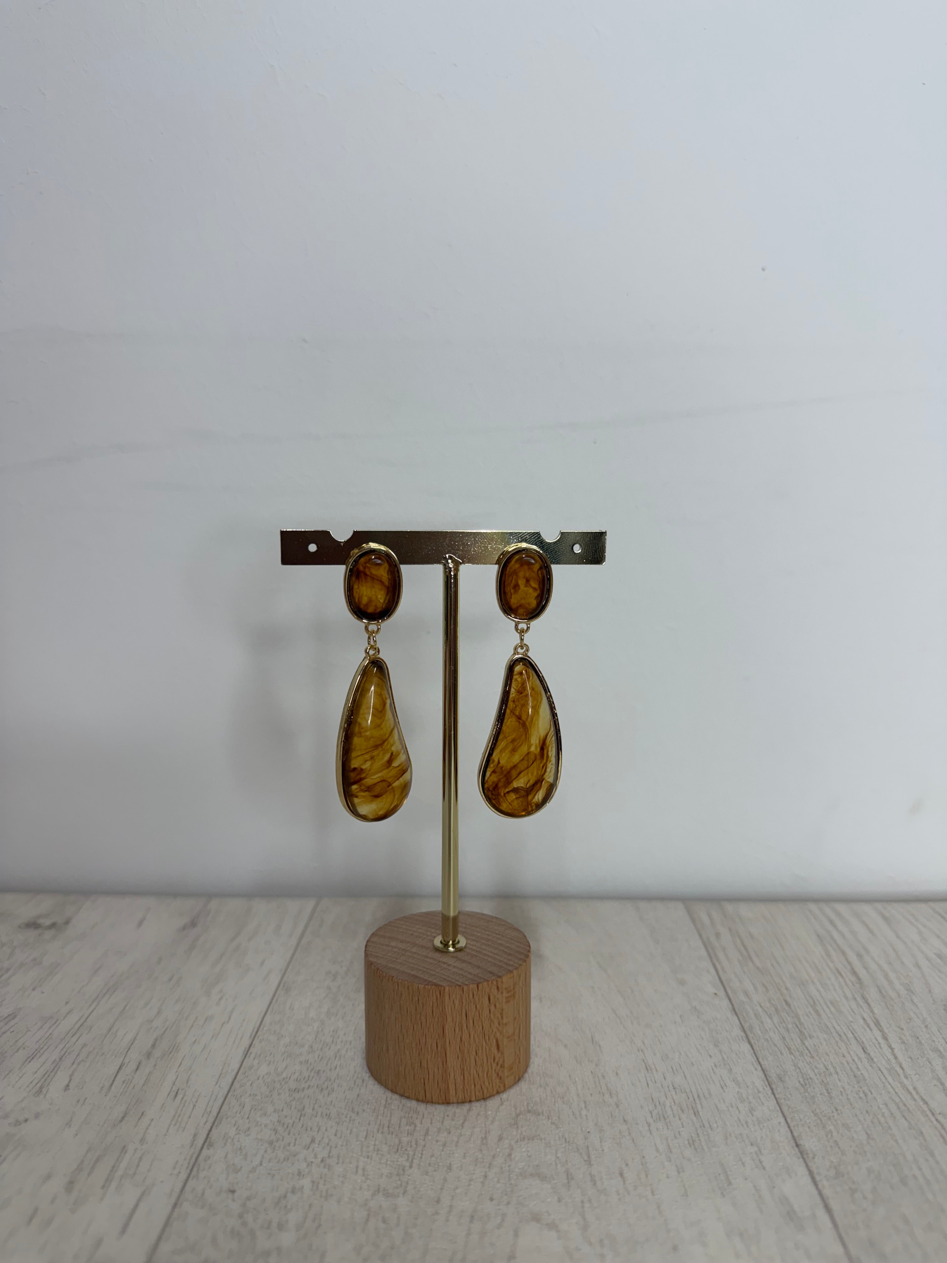 Orecchini Gota Ambra