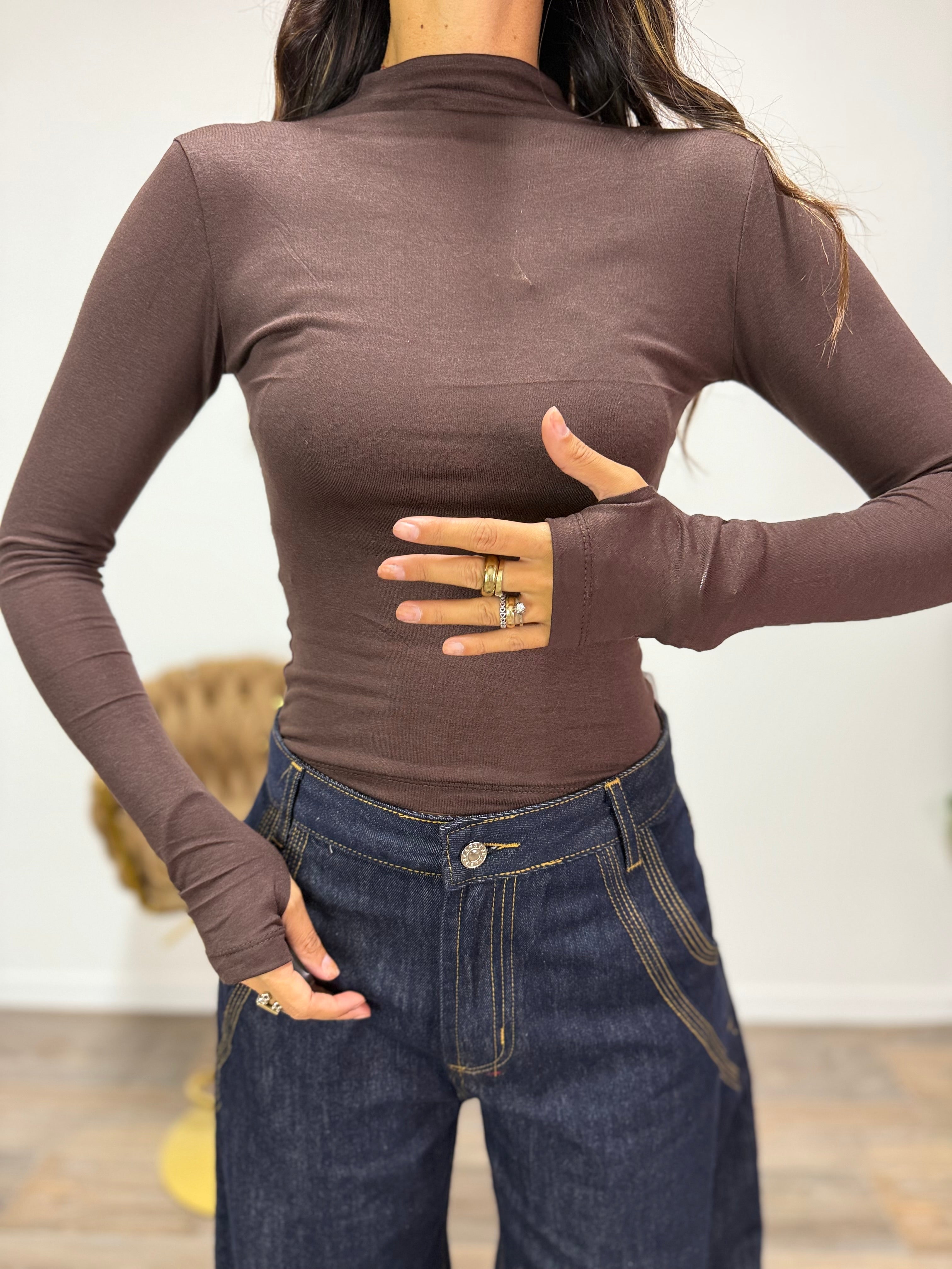 Maglia Siria Marrone