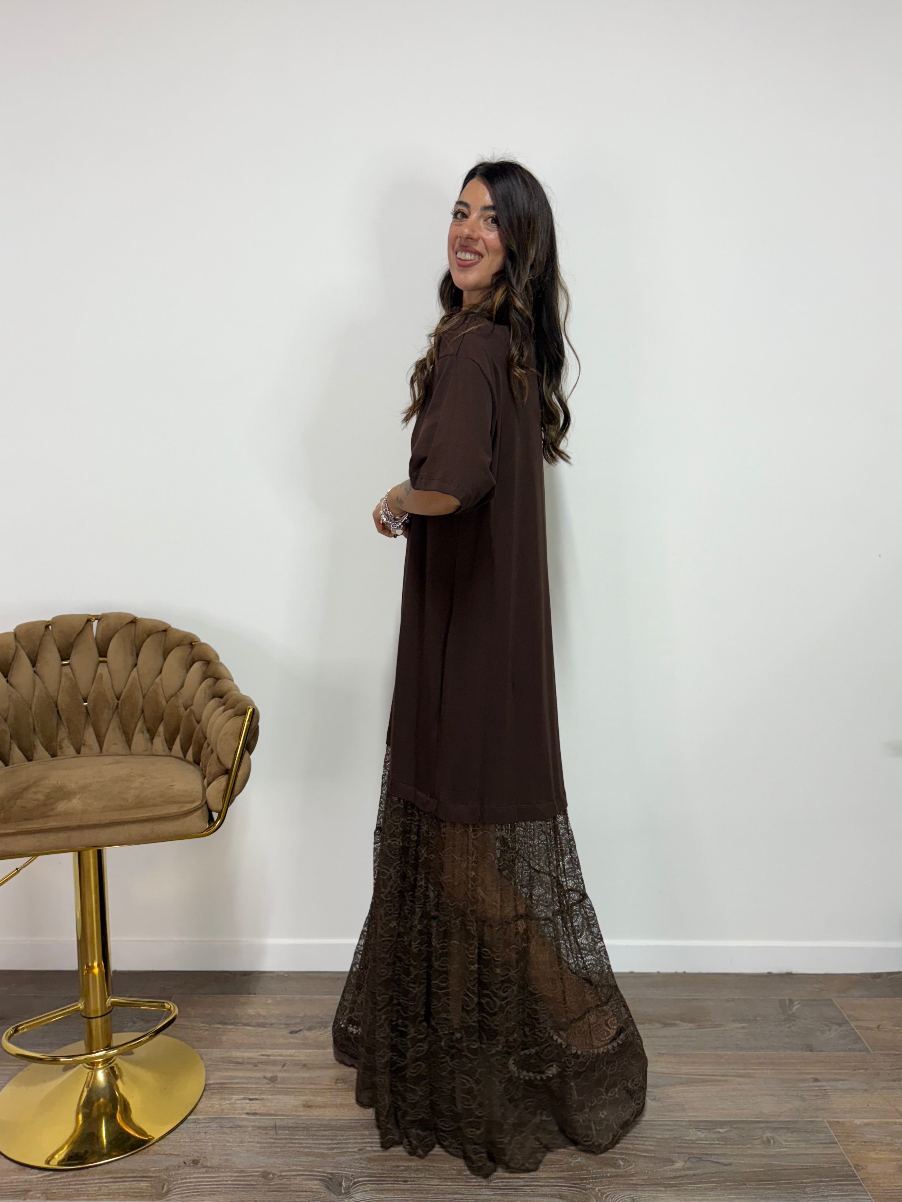 Abito Jolie LUMINA Marrone