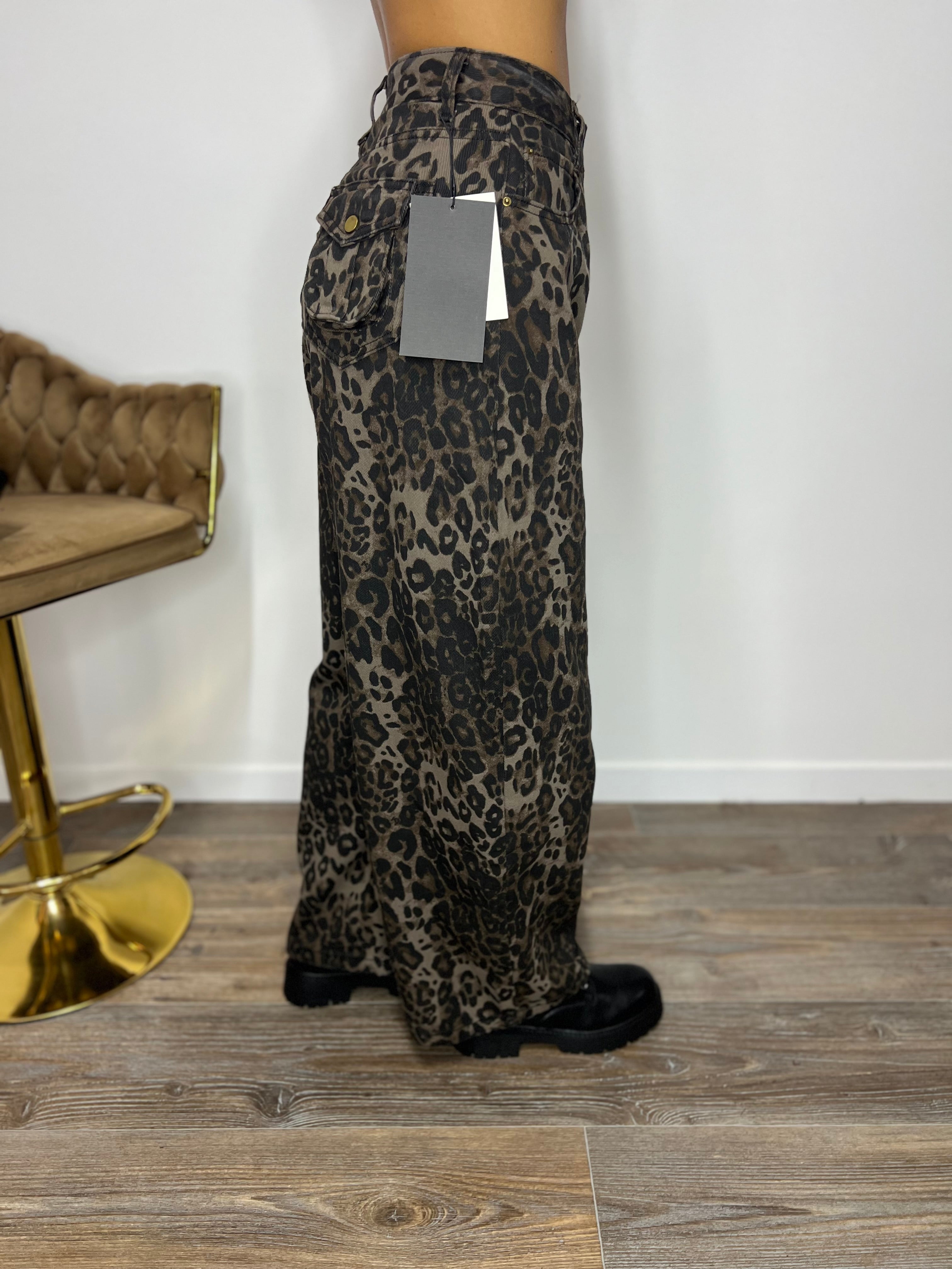 Jeans Balloon Leopard