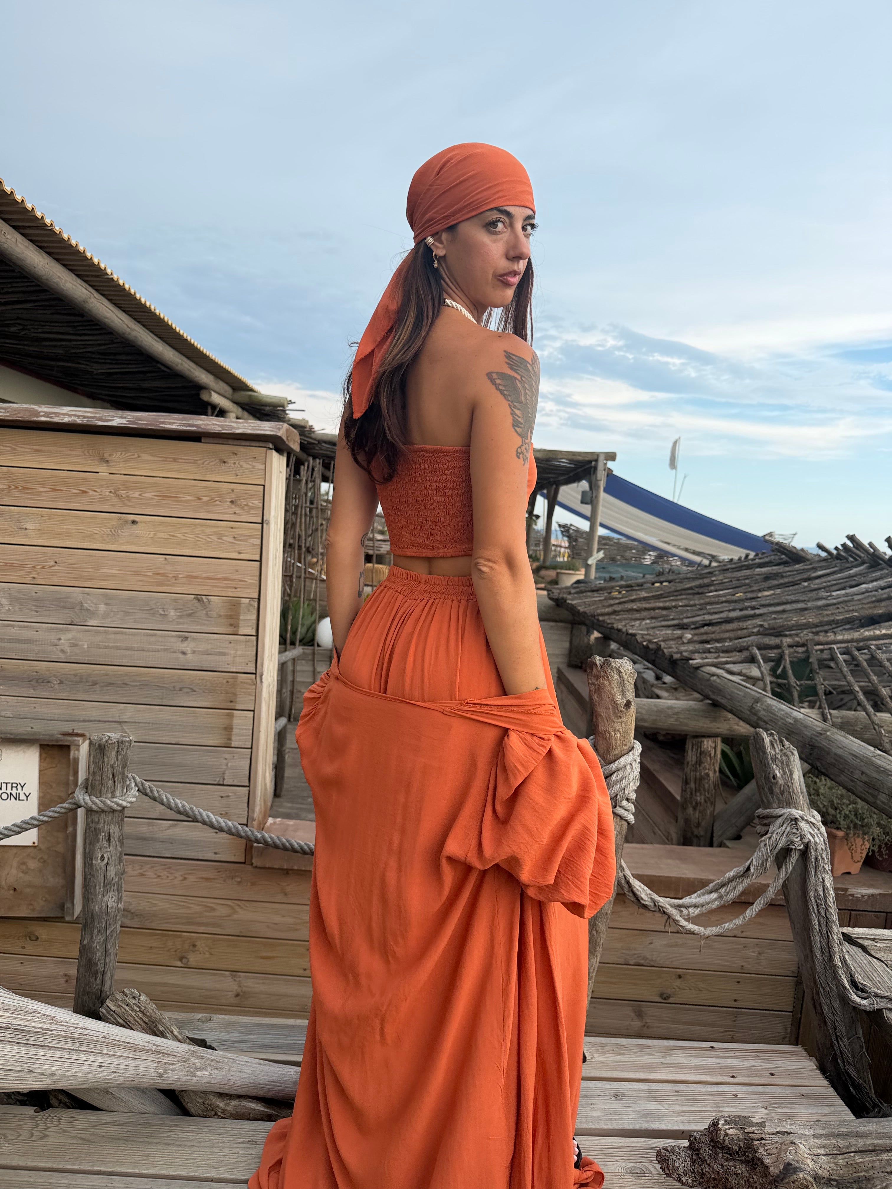 Coordinato Gitana Ruggine