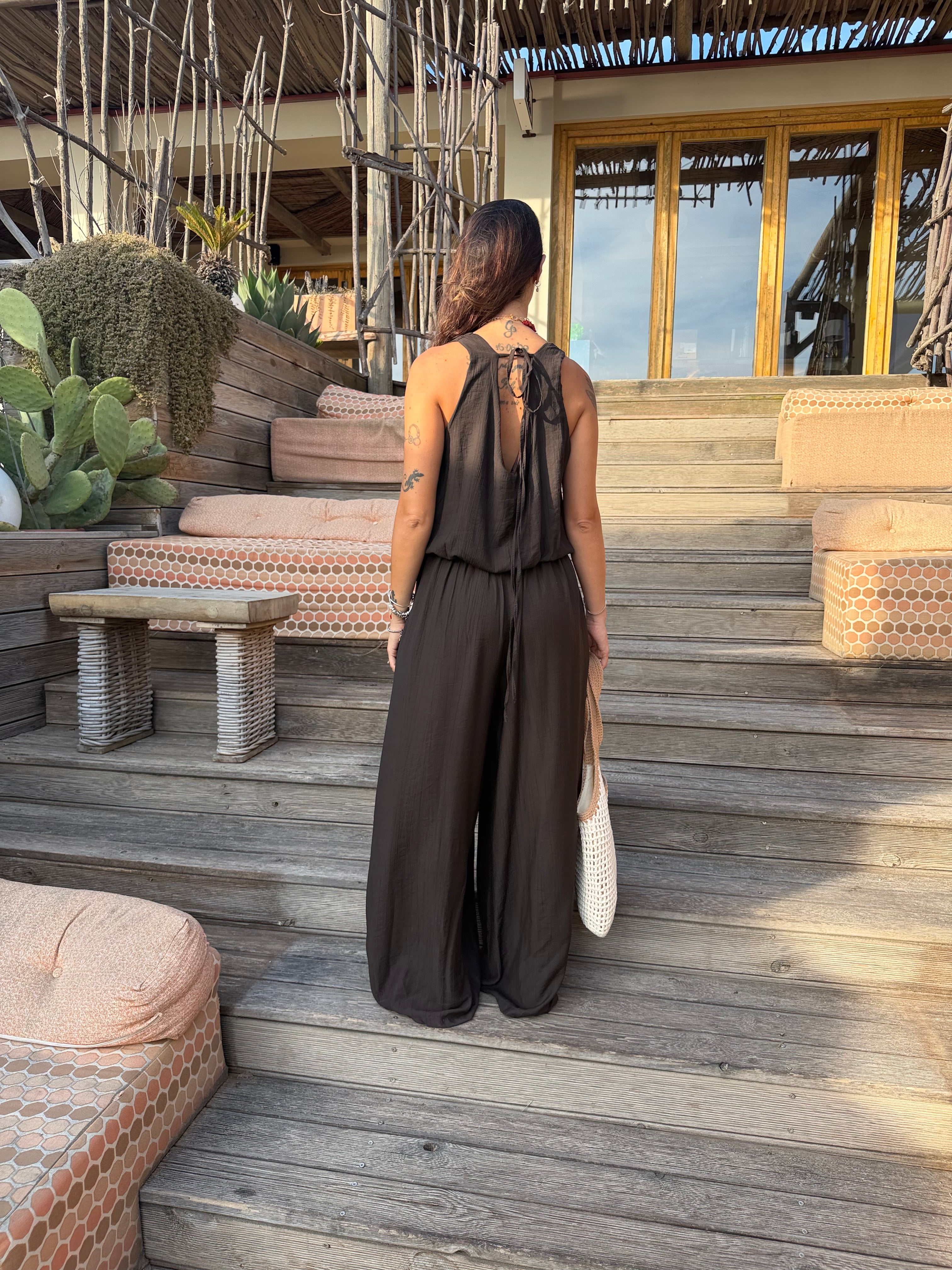 Jumpsuit Enea Marrone