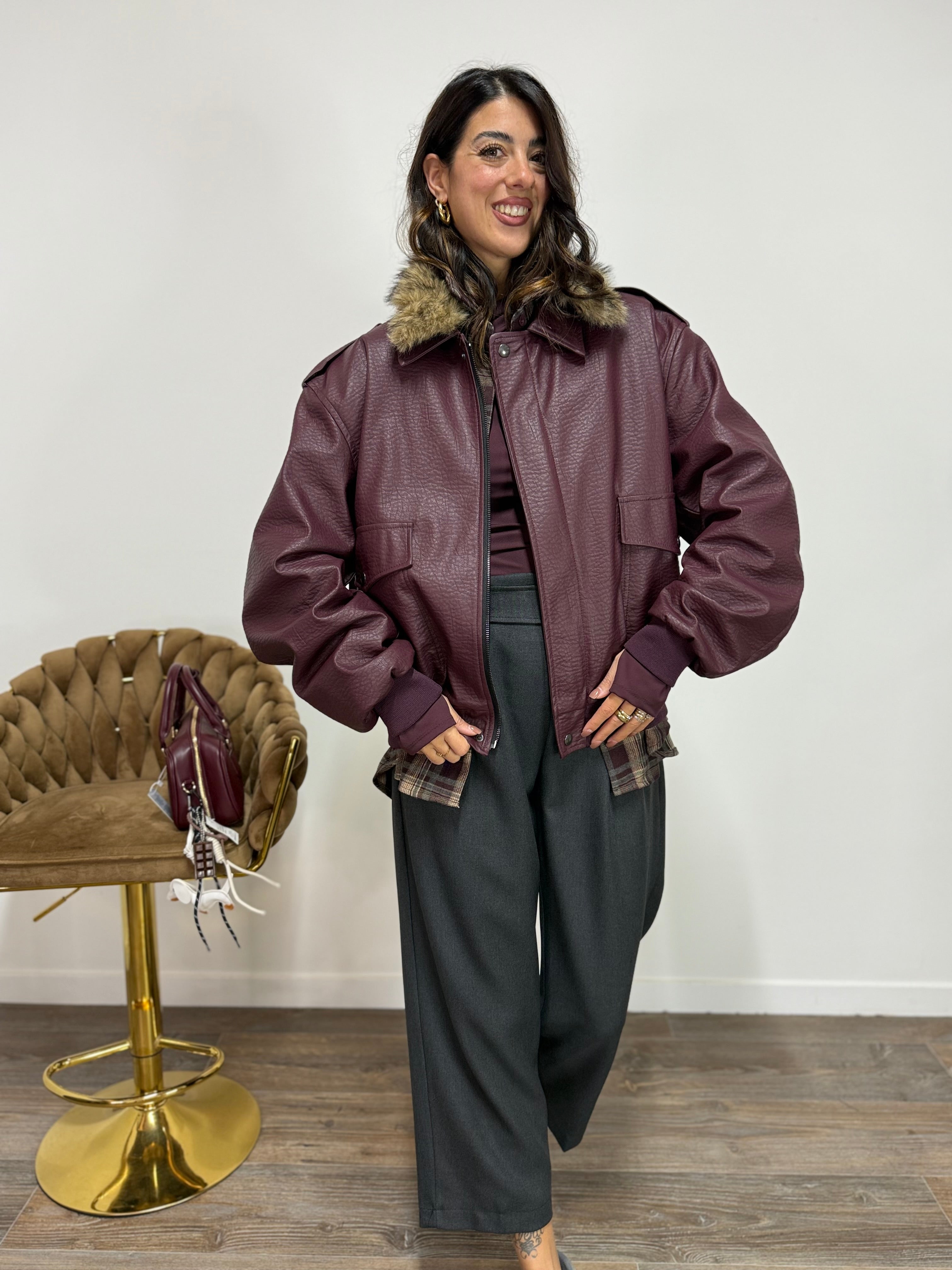 Giacca Top Gun LUMINA Bordaux