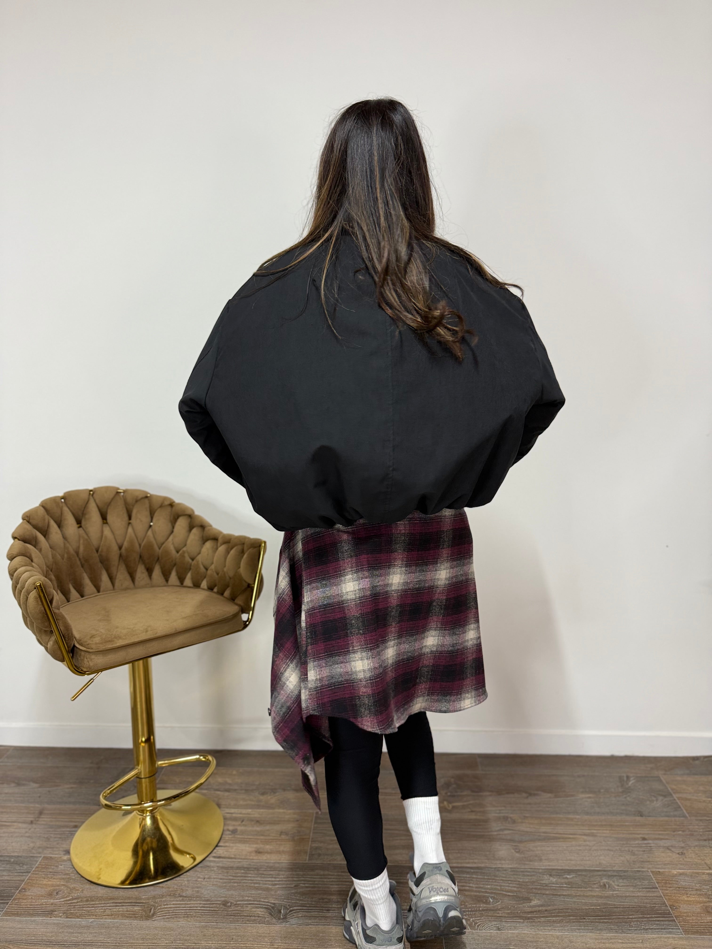 Bomber Cargo Black LUMINA