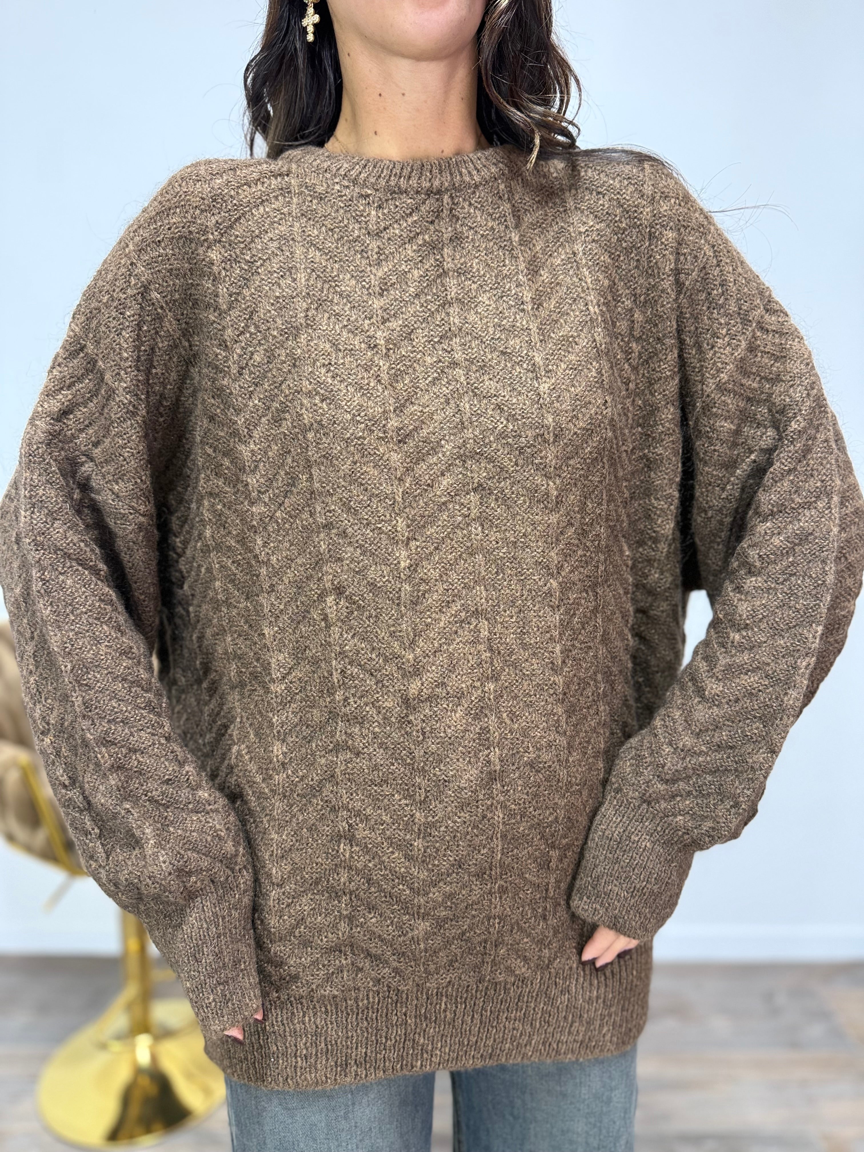 Pull Mohair The Lulù Marrone