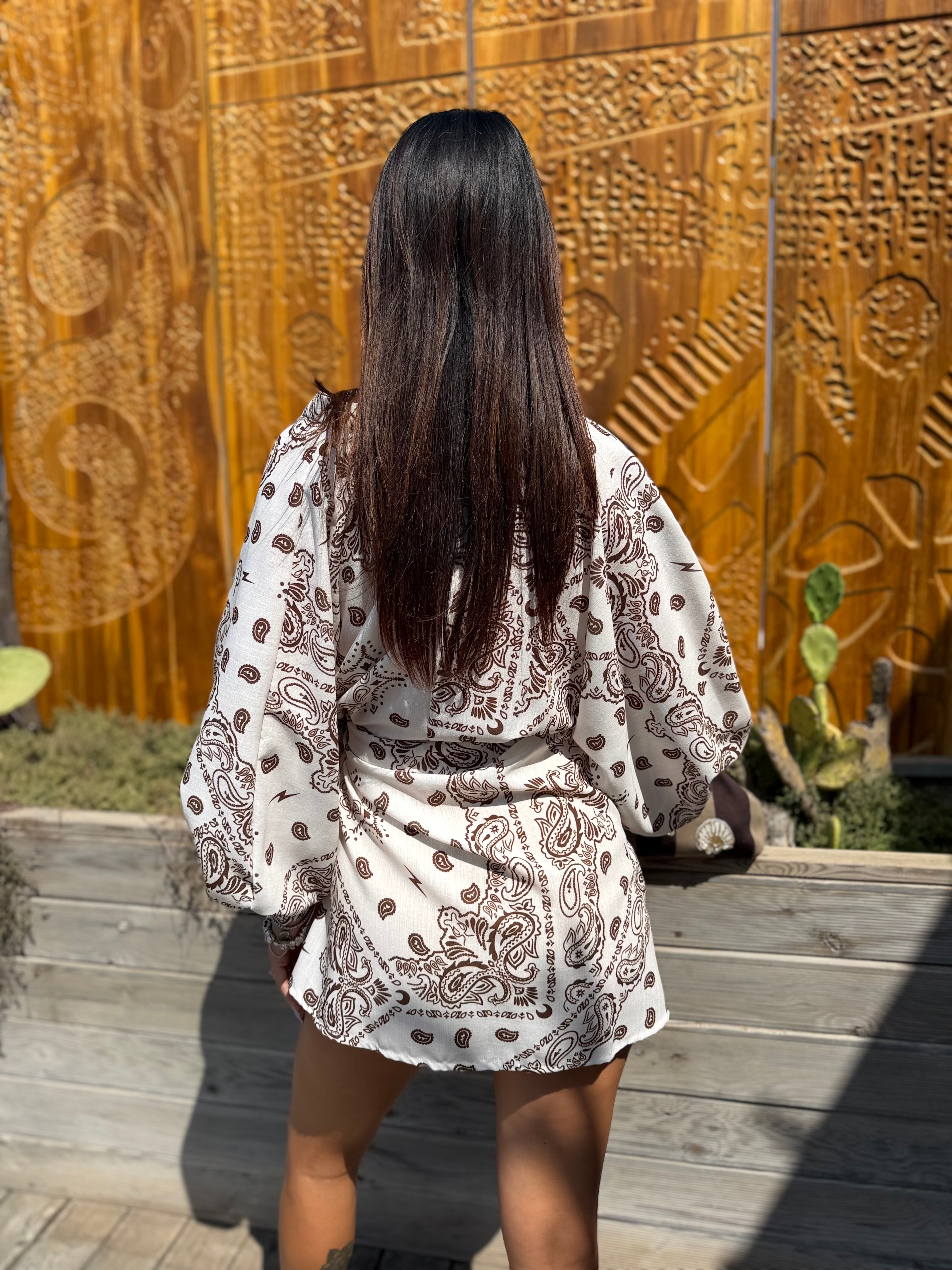Abito Bandana Beige