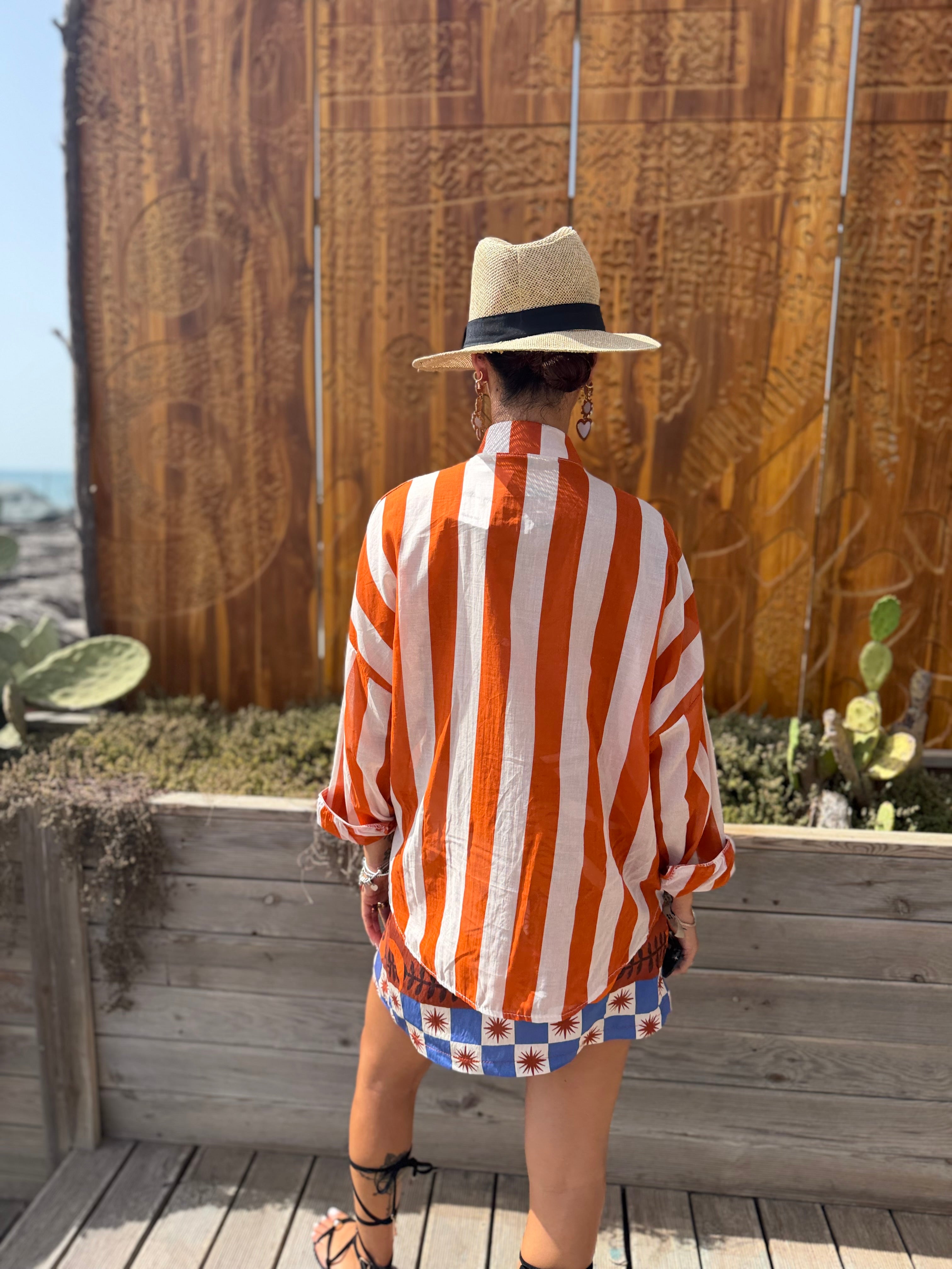 Camicia Candy Ruggine