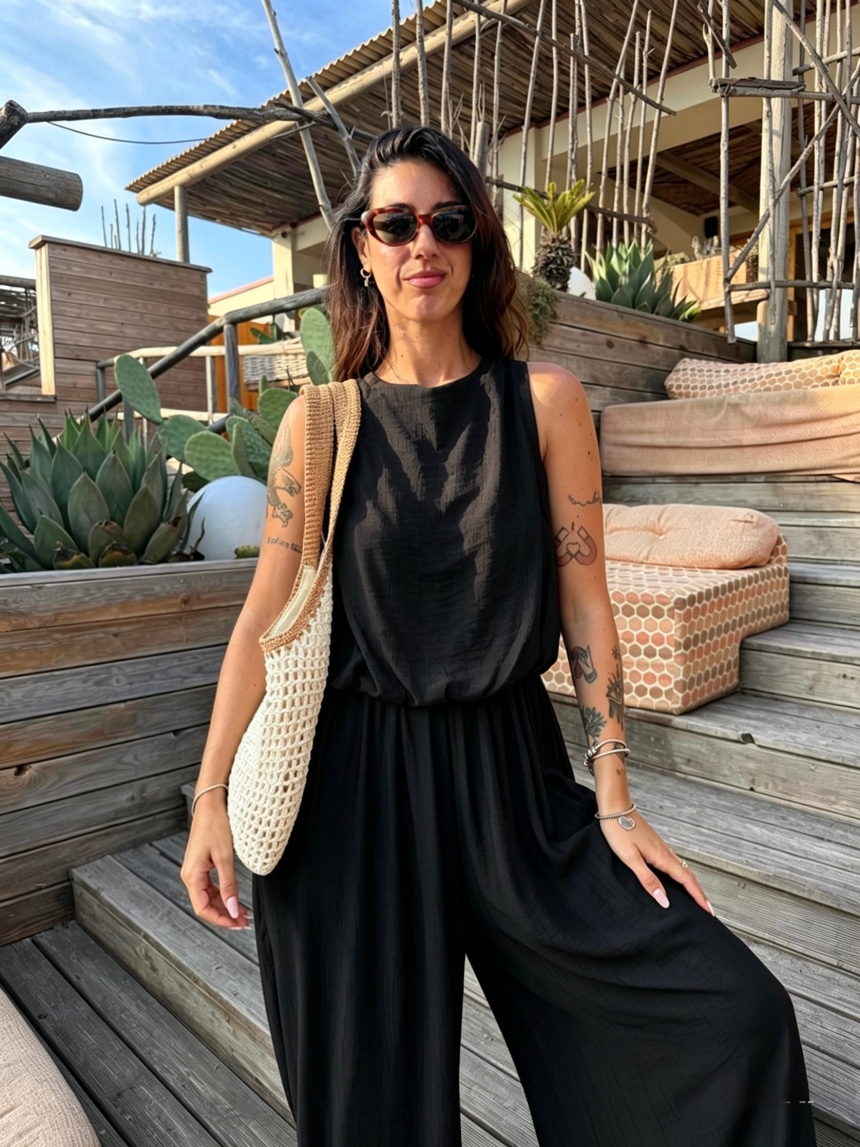 Jumpsuit Enea Nera