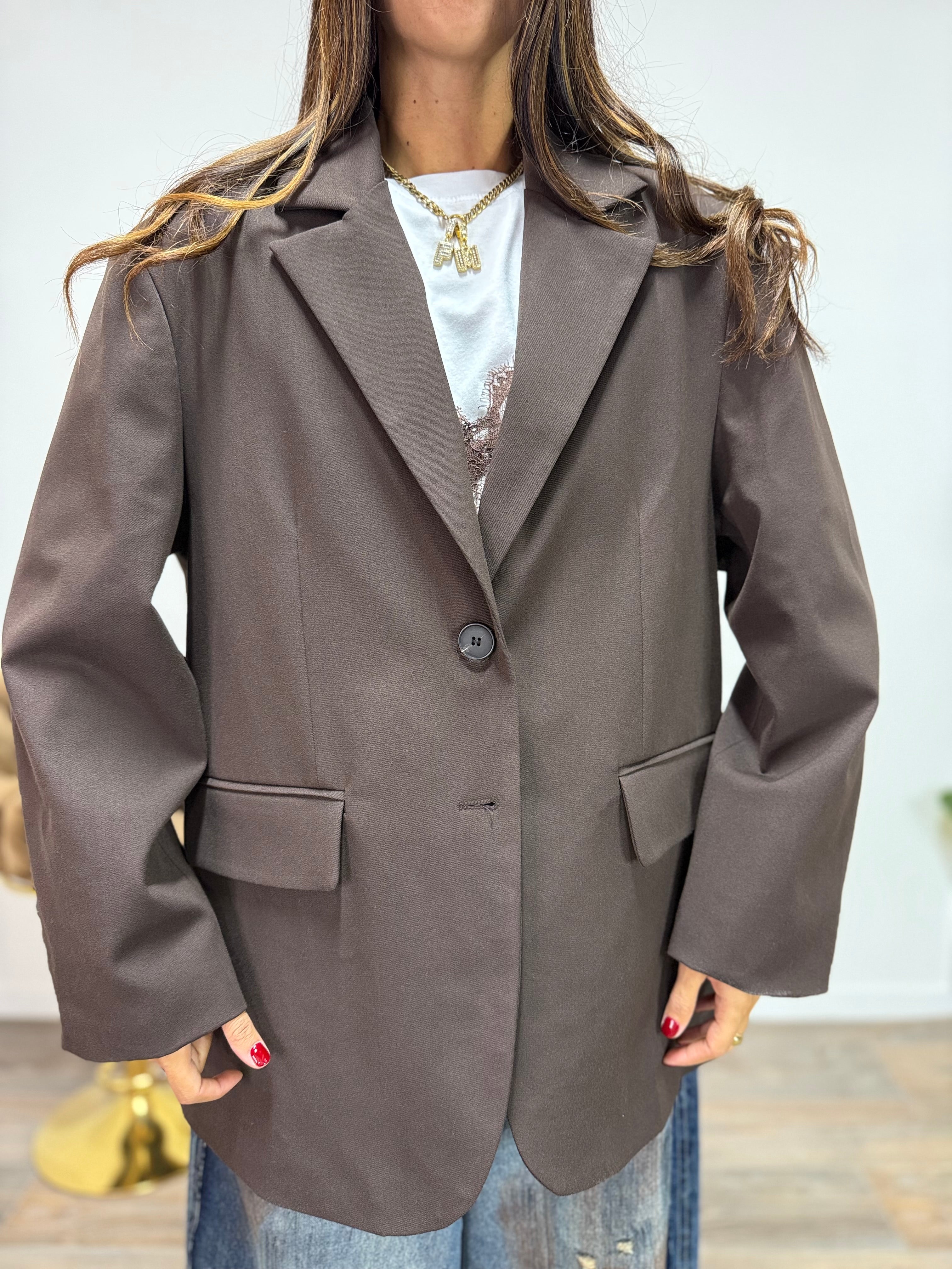 Blazer Chocolate LUMINA